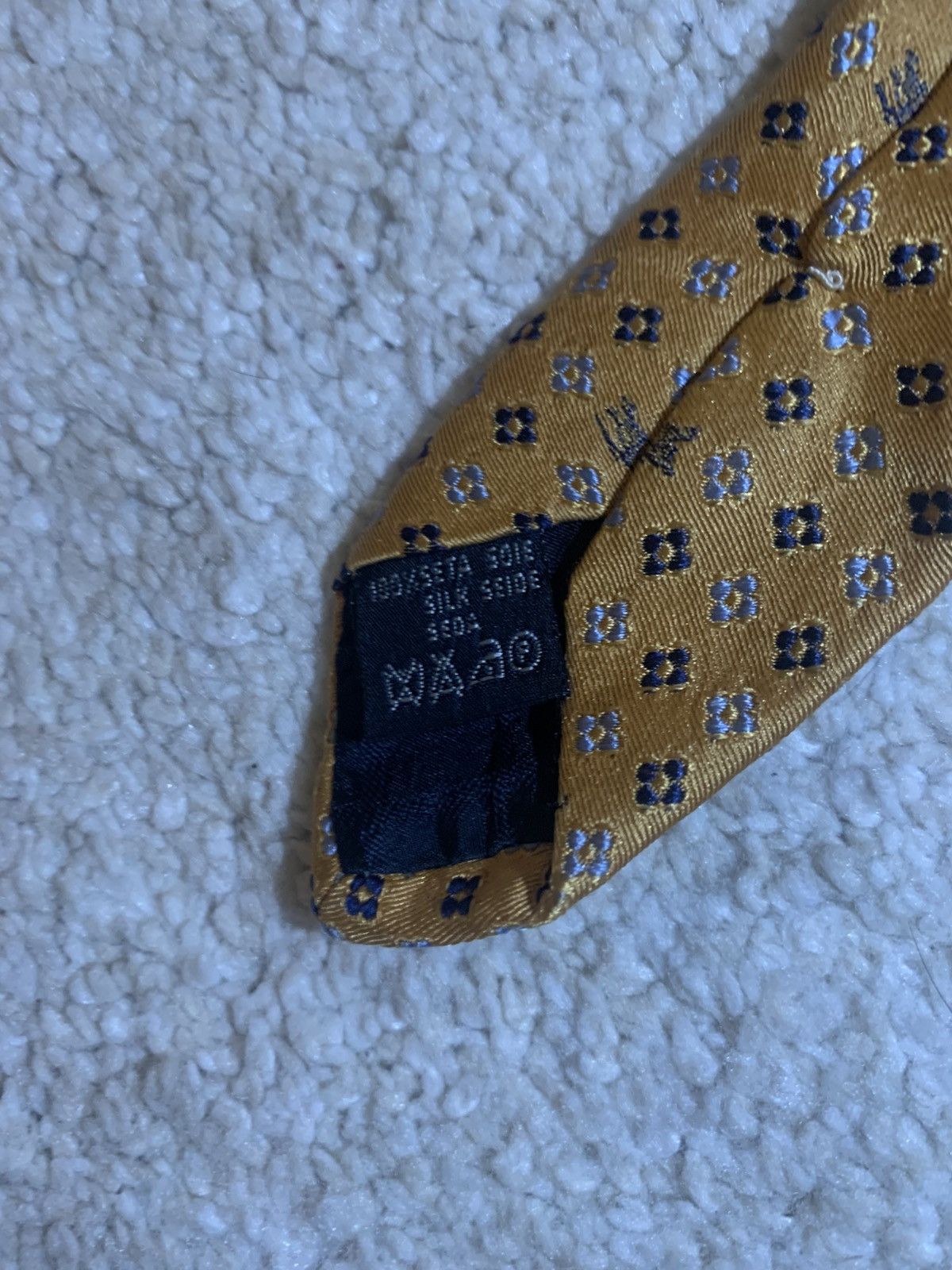 Burberry Vintage Burberry Equestrian Knight Tie Size ONE SIZE - 5 Thumbnail