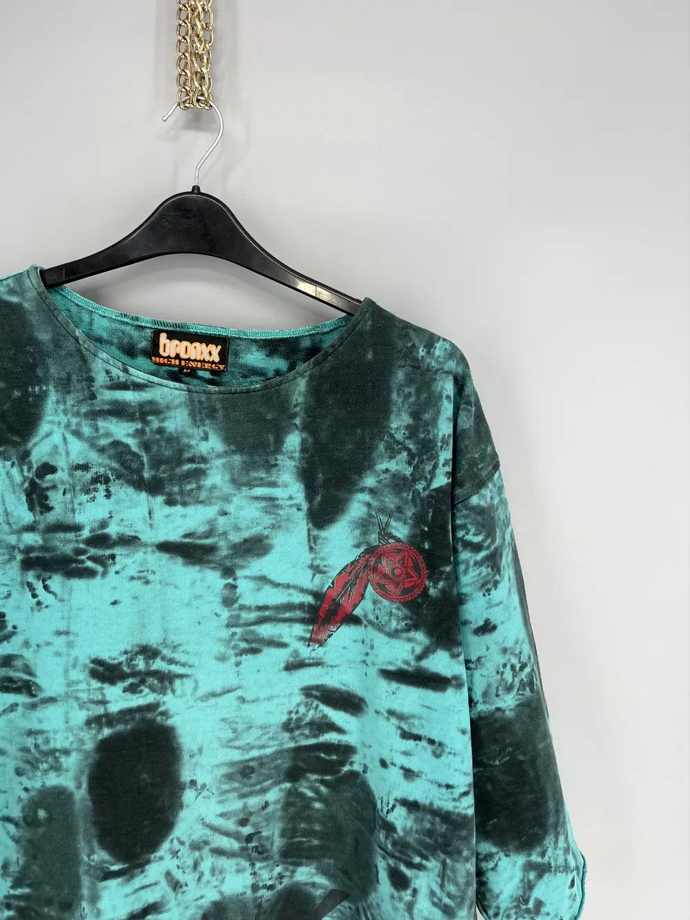 Anime Vintage Y2K Bronx tee tie-dye BAND TEE Size US M / EU 48-50 / 2 - 4 Thumbnail