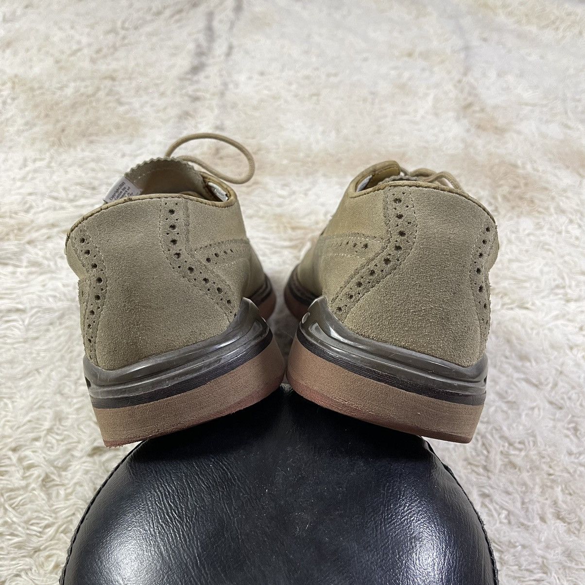 Visvim VISVIM PATRICIAN WT FOLK WINGTIP SUEDE SHOES Size US 10.5 / EU 43-44 - 4 Thumbnail