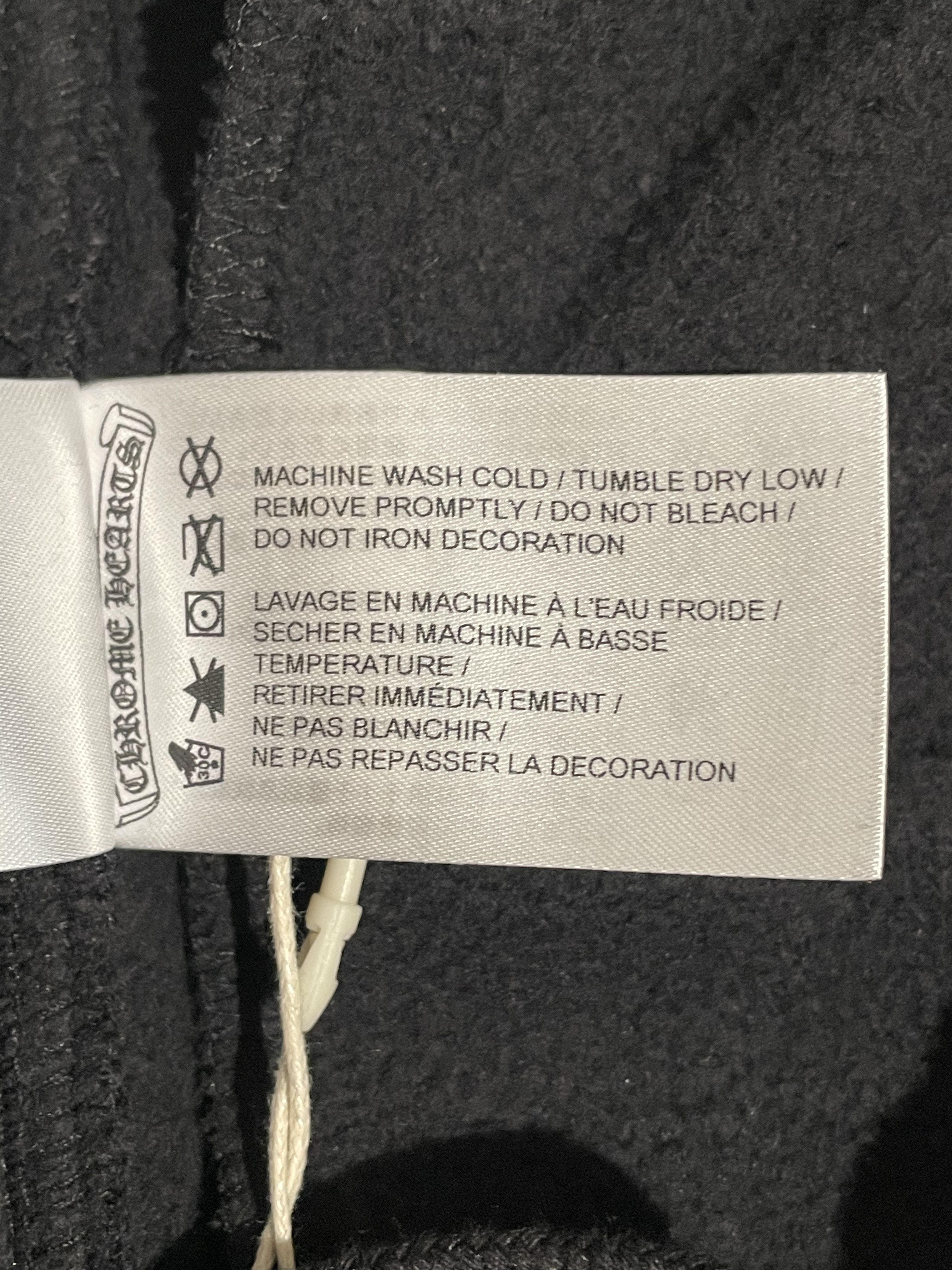 Chrome Hearts Chrome Hearts Horseshoe Script Sweatpants Size US 31 - 11 Thumbnail