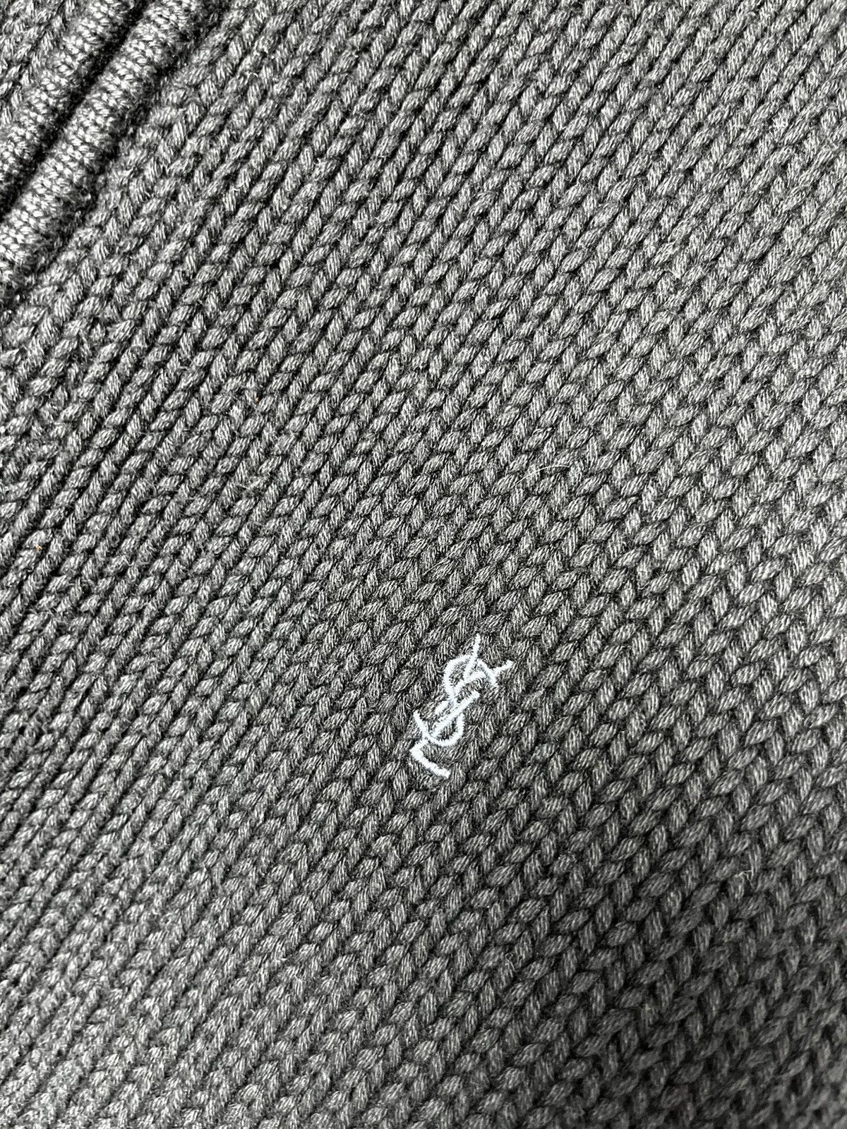 Saint Laurent Paris YSL sweater zip vintage 90s rare Size US M / EU 48-50 / 2 - 2 Thumbnail