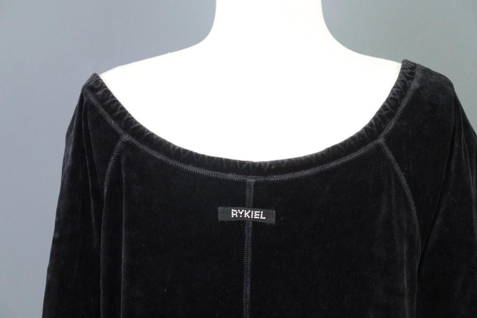 Sonia Rykiel Vintage Sonia Rykiel Black Button A-Line Short Dress Size XL Size XL / US 12-14 / IT 48-50 - 11 Thumbnail