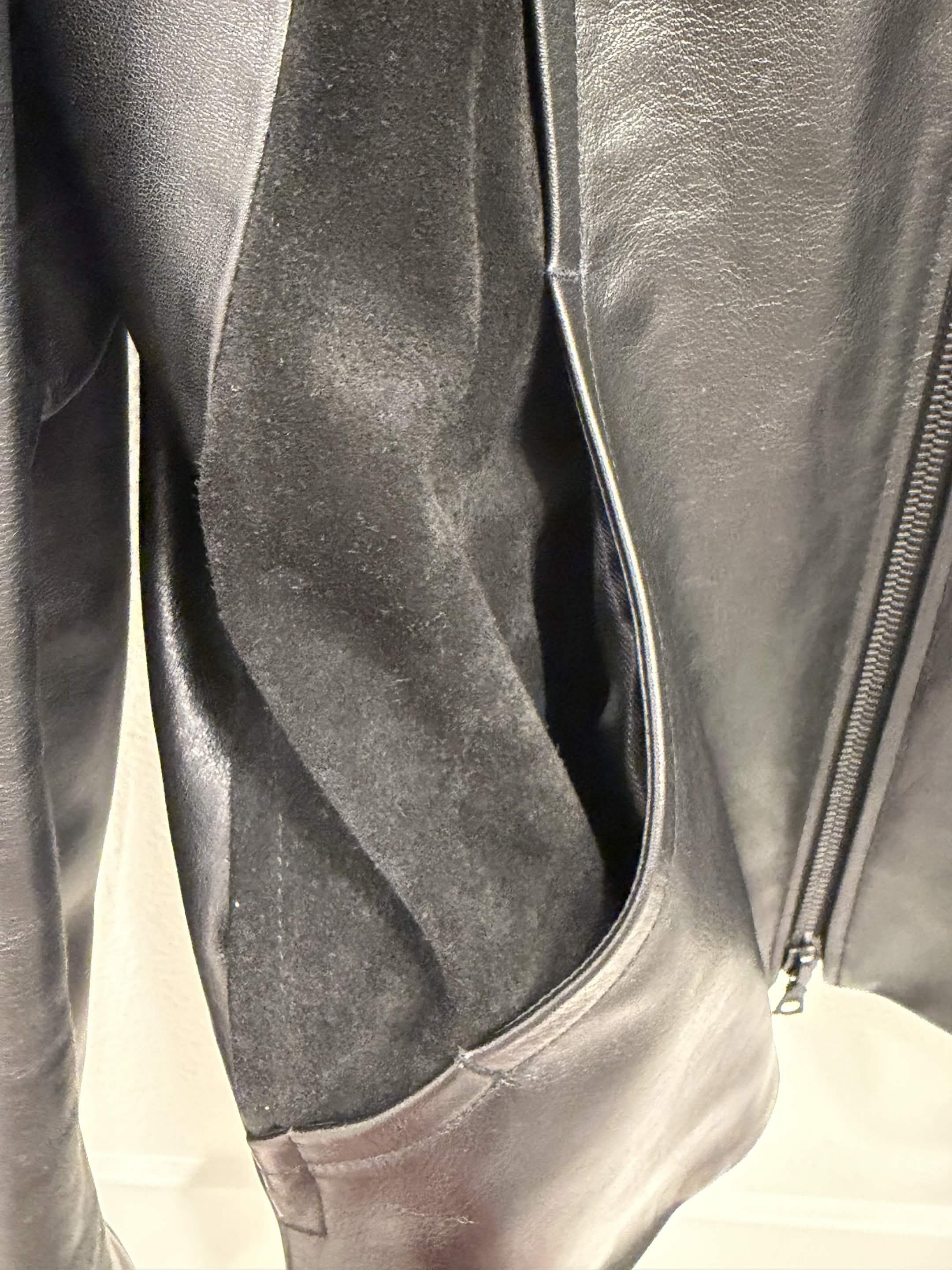 CMMAWEAR CMMAWEAR FW24 Urus Leather Jacket All Black Size US M / EU 48-50 / 2 - 3 Thumbnail