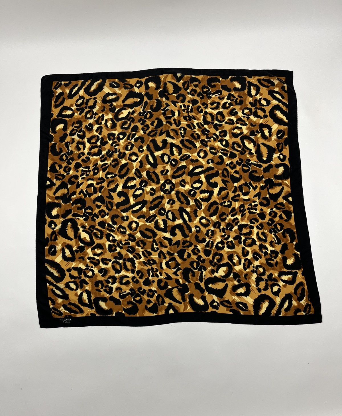 Hermes Vintage Hermes Leopard Silk Scarf Size ONE SIZE - 2 Thumbnail