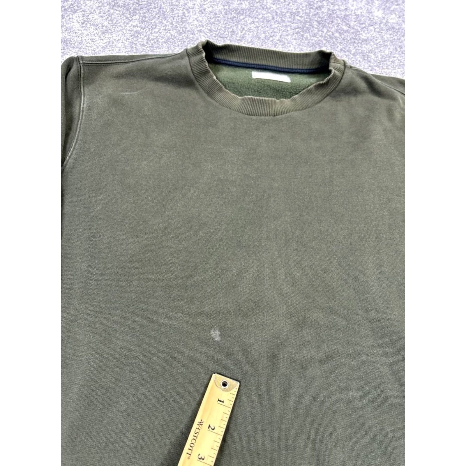Everlane Everlane Sweatshirt Mens 2XL Green Cotton Pullover Crew Neck Logo Solid Long Sleeve Shirt Size US XXL / EU 58 / 5 - 5 Thumbnail