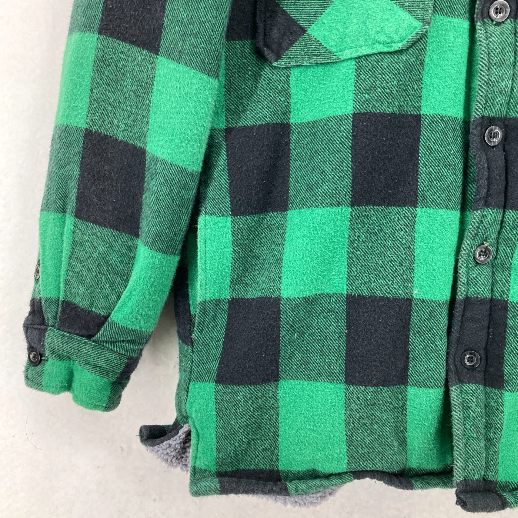 Rothco Rothco Buffalo Plaid Flannel Shirt Jacket Shacket Mens Small Green Size US S / EU 44-46 / 1 - 4 Thumbnail