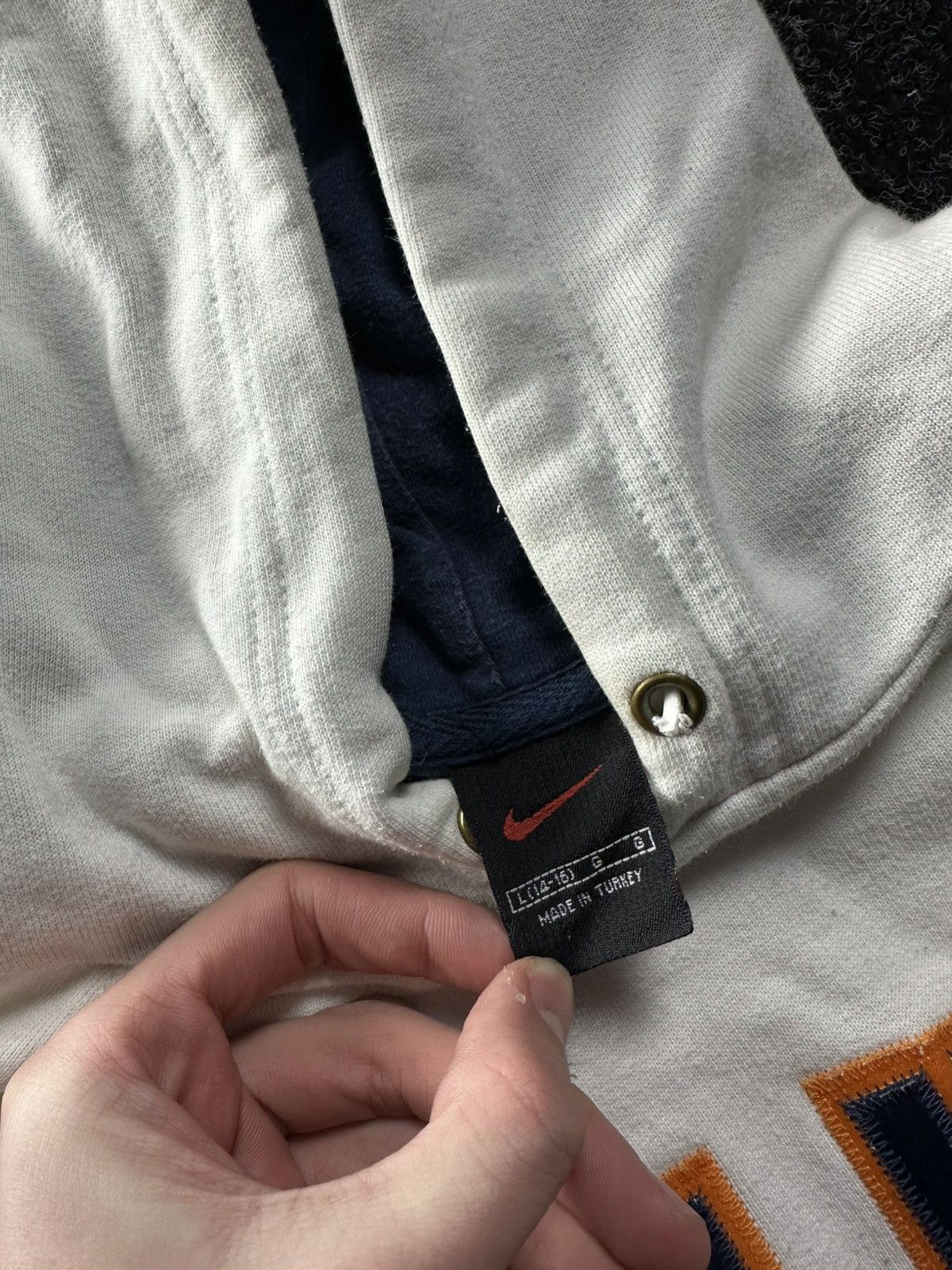 Nike × Vintage 🚨Nike Y2K White BOXY Hoodie RARE Vintage Skategang Drill Size US XS / EU 42 / 0 - 10 Thumbnail