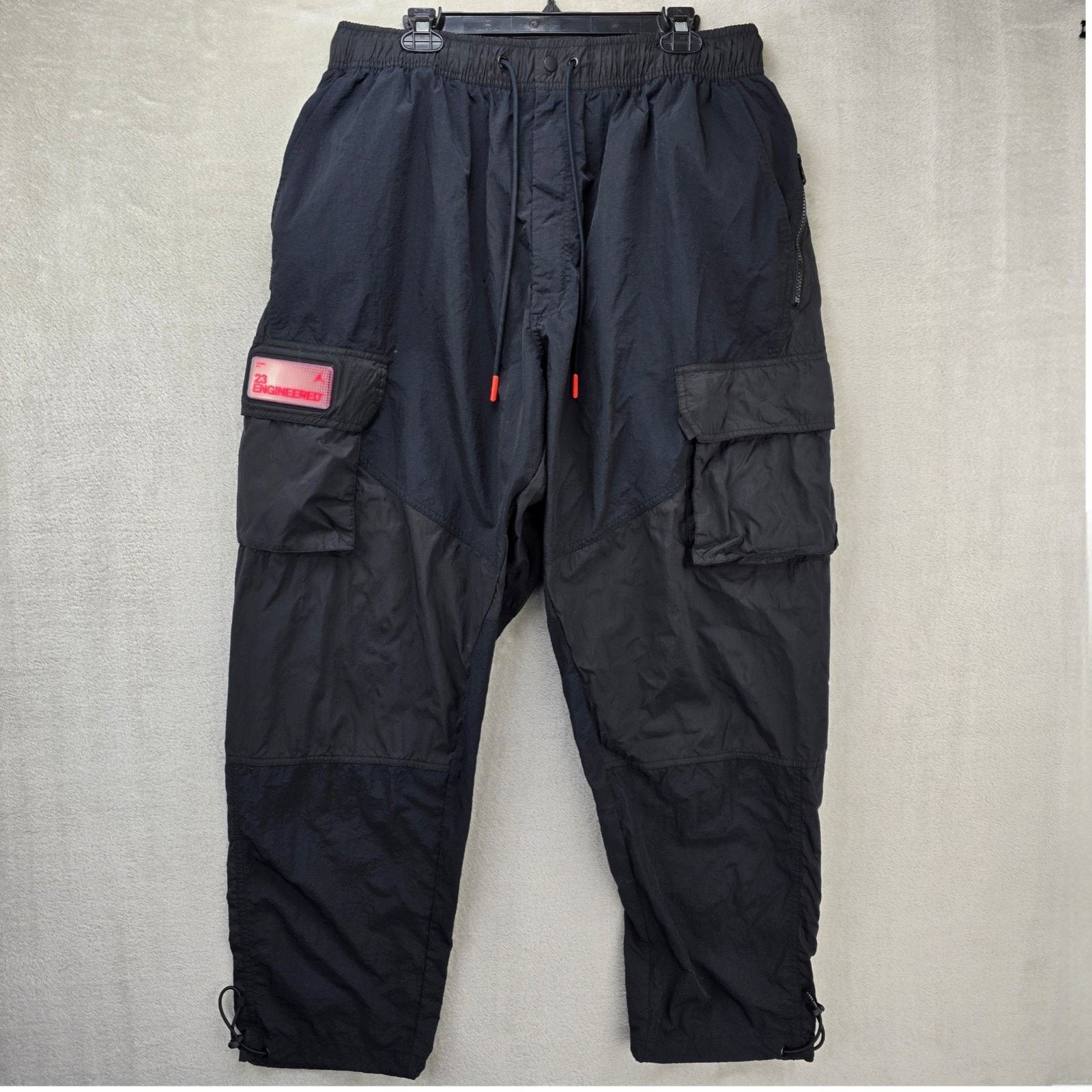 Jordan Brand Jordan 23 Engineered Cargo Pants Mens 3XL Black Nylon Jogger Size US 40 / EU 56 - 1 Thumbnail