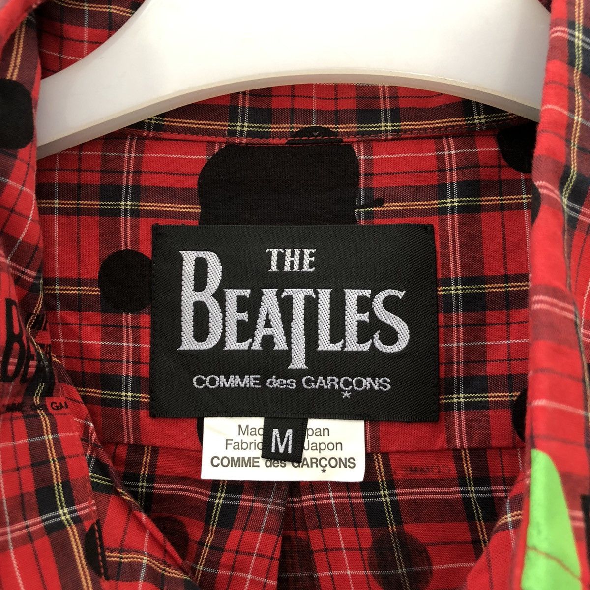 Comme des Garcons Comme des Garcons The Beatles plaid shirt Size US M / EU 48-50 / 2 - 2 Thumbnail