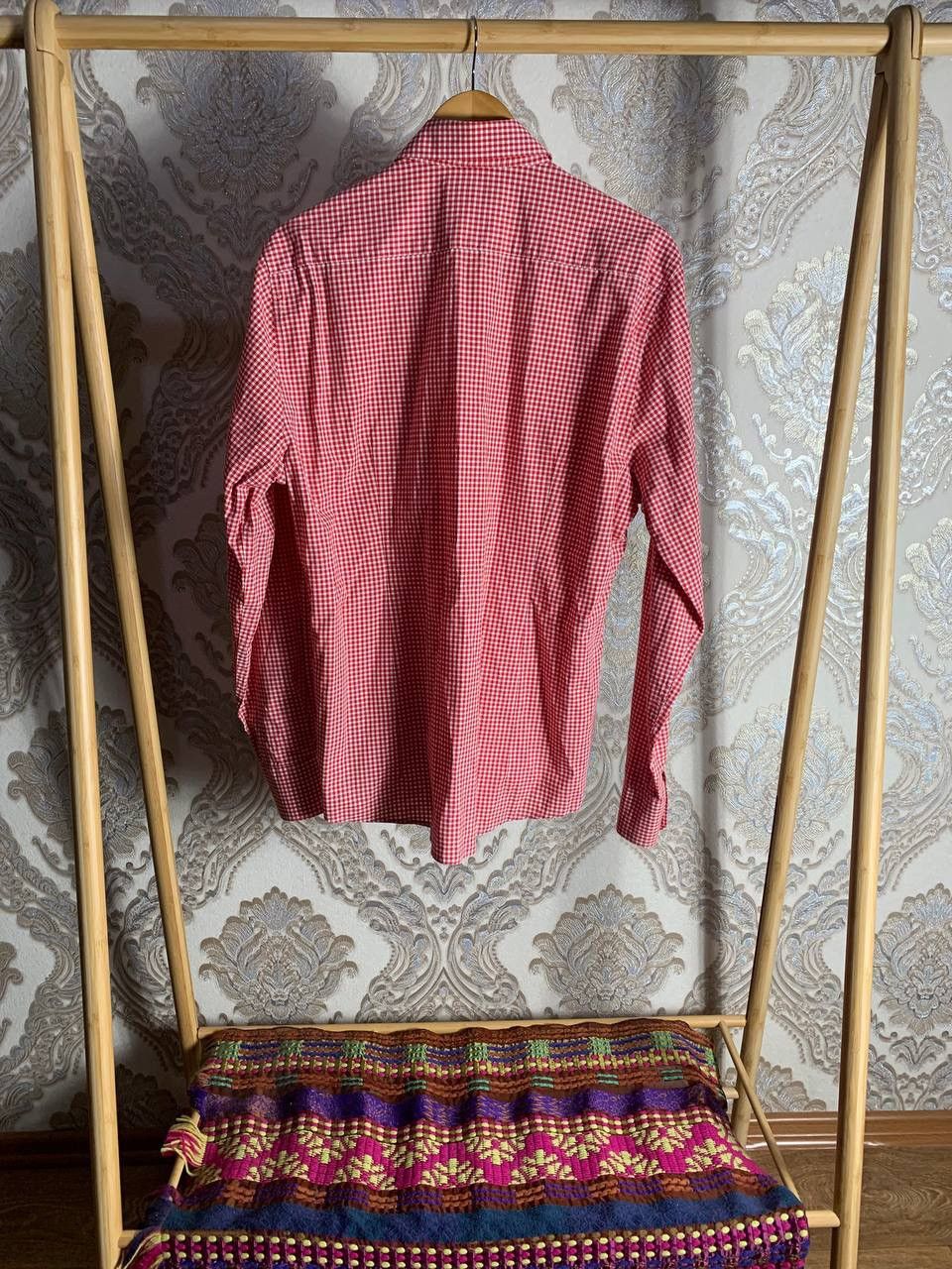 Barbour × Vintage VERY RARE BARBOUR OXFORD LEONARD SHIRT ENGLAND STYLE Y2K 90s Size US L / EU 52-54 / 3 - 8 Thumbnail
