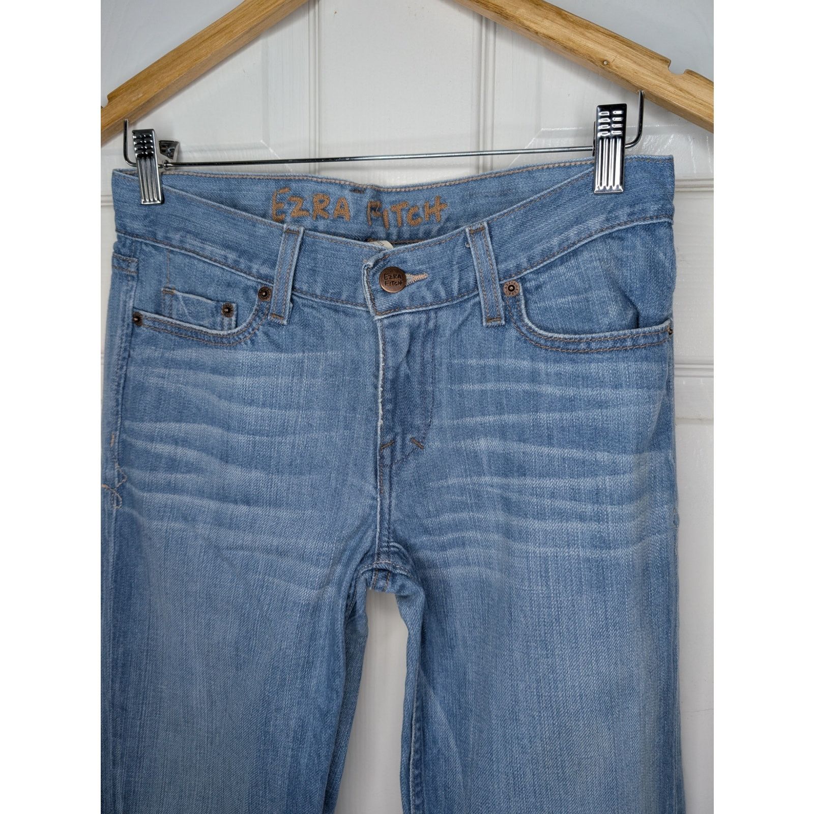 Other Ezra Fitch Low Rise Flare Jeans 2000s Vintage Size 29" - 7 Thumbnail