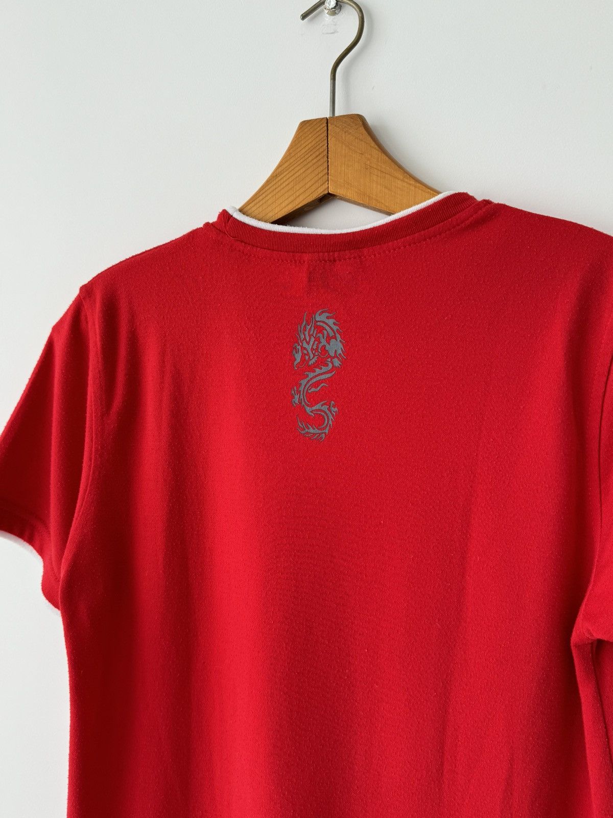 Affliction Vintage Y2K Opium Affliction Flame Dragon Red T-Shirt Size US M / EU 48-50 / 2 - 5 Thumbnail