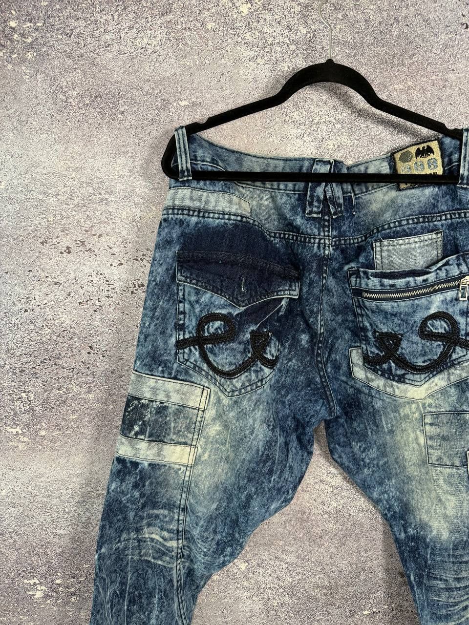 Designer × Japanese Brand × Vintage PEVIANI Jeans Men's Size 38 Moto Acis Wash Straight Size US 38 / EU 54 - 18 Thumbnail