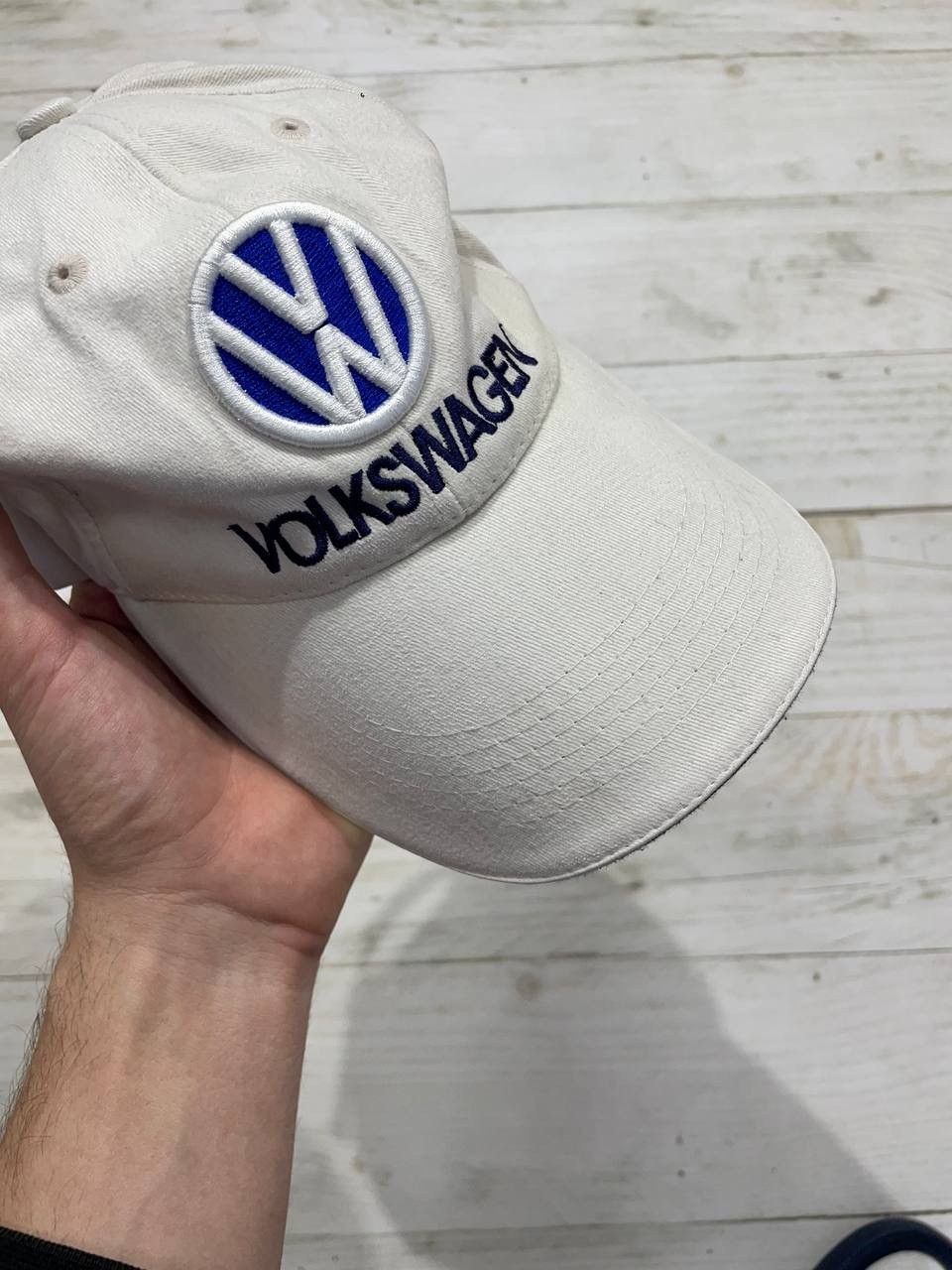 Vintage Vintage Volkswagen Cap Hat Logo 90s Racing Size ONE SIZE - 6 Thumbnail