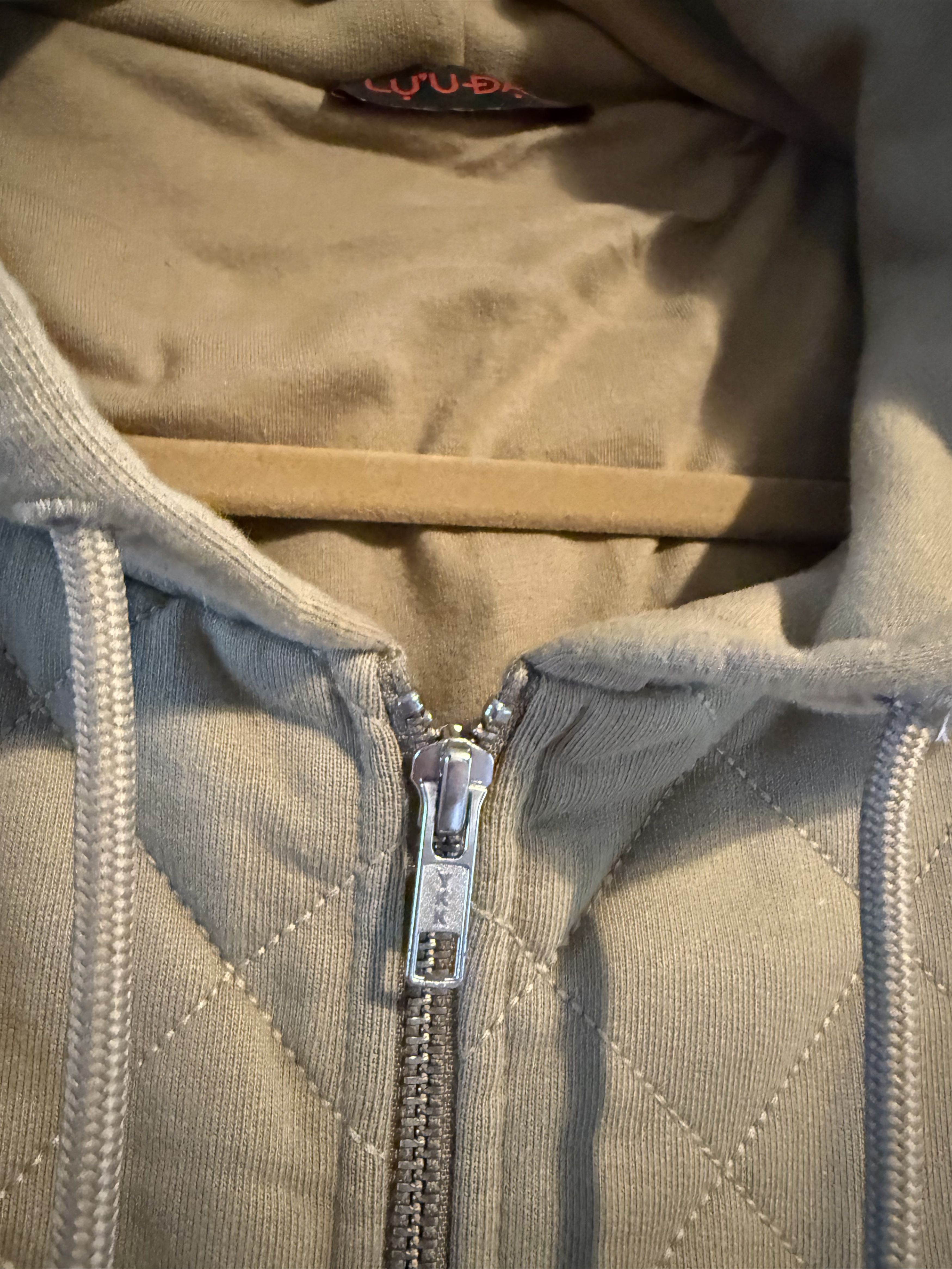 LUU DAN Quilted Zip Hoodie Size US M / EU 48-50 / 2 - 4 Thumbnail