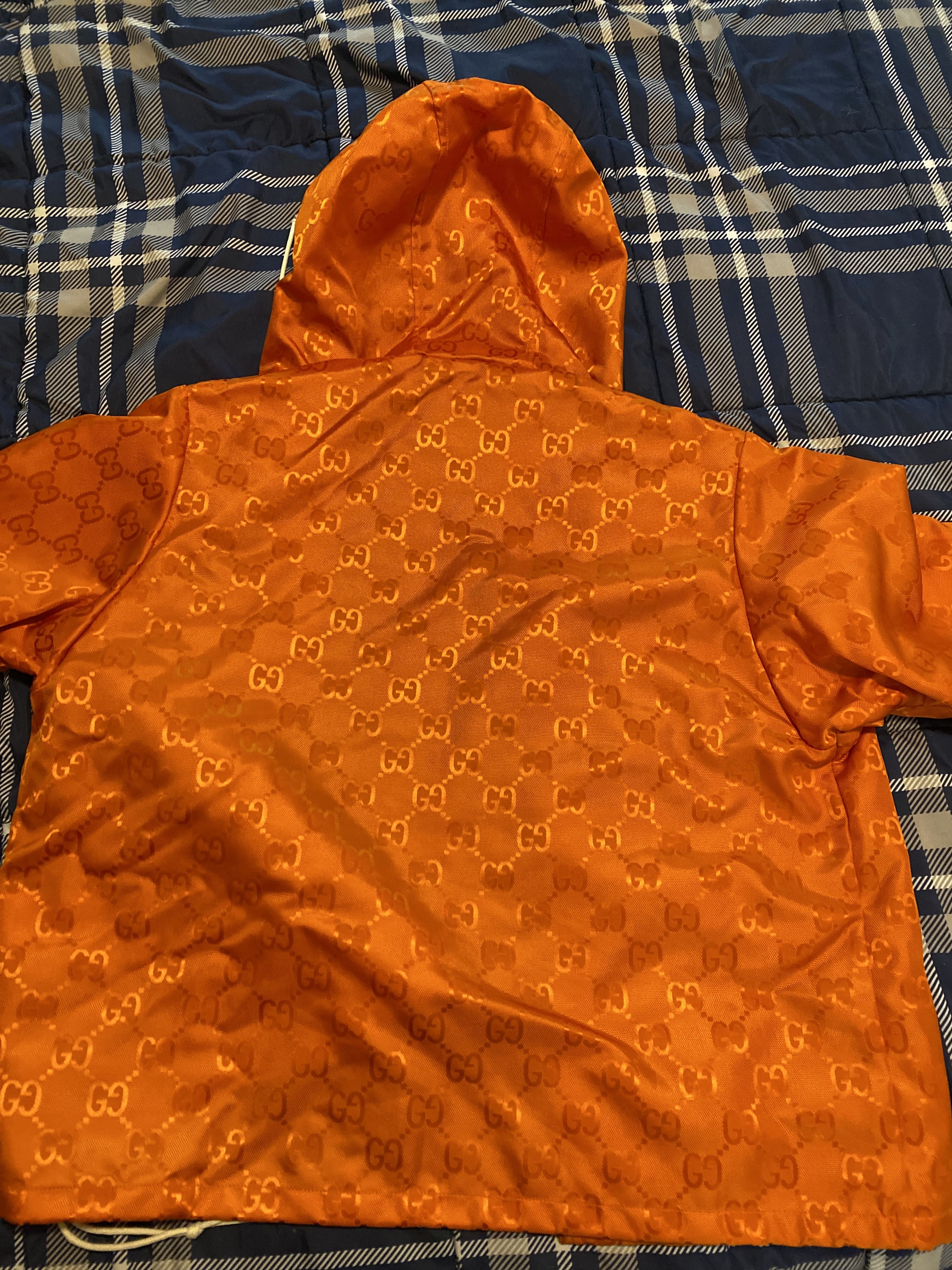 Gucci Gucci Off The Gr Orange Jacket – Size 46 Size US S / EU 44-46 / 1 - 1 Thumbnail