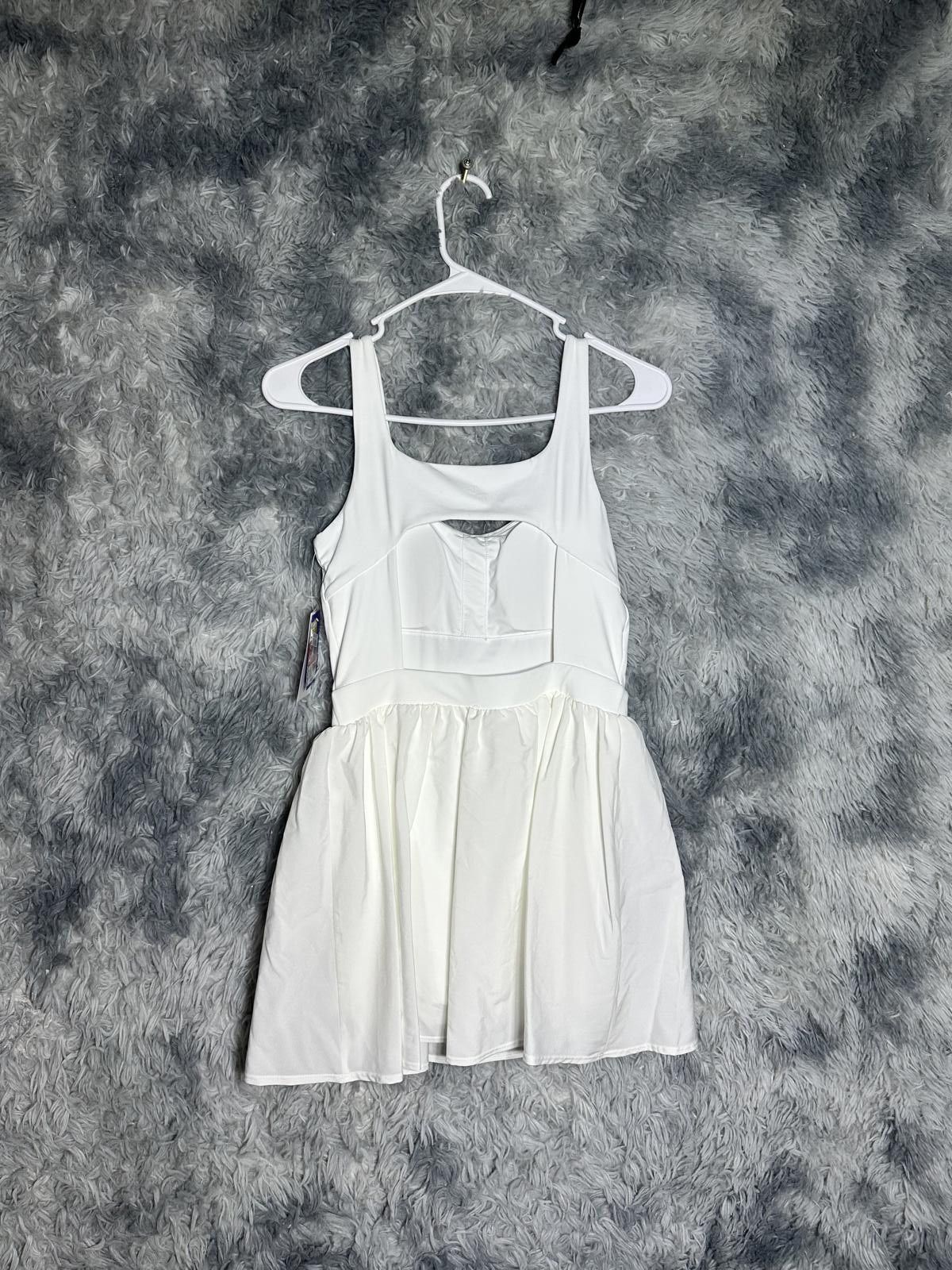 Target Basics XS JOYLAB White Moisture Wicking Dress with Skirt Overlay Size XS / US 0-2 / IT 36-38 - 4 Thumbnail