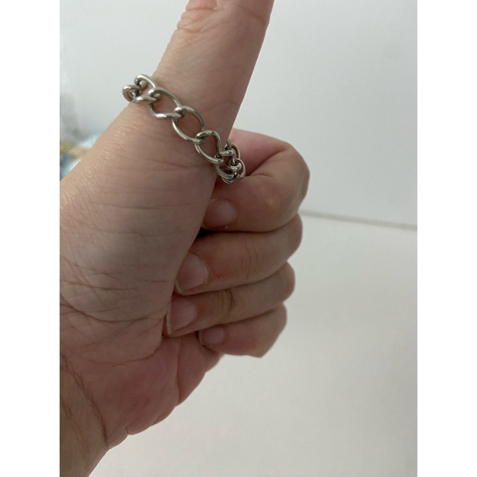 Handmade Upcycled chain ring size 15 Size ONE SIZE - 3 Thumbnail