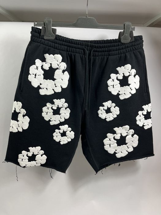 READYMADE DENIM TEARS READYMADE JAPAN COTTON PUFF PRINT SHORTS