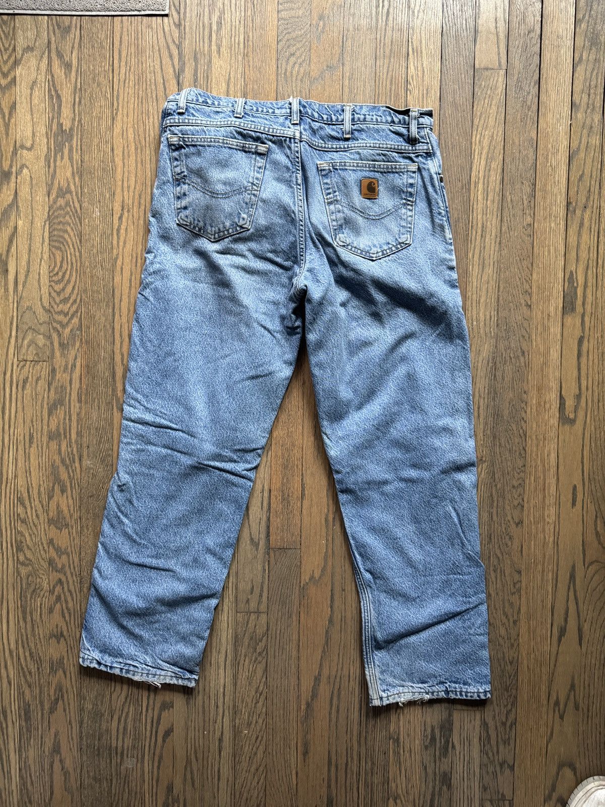 Carhartt 32x32 Carhartt Flannel Lined Jeans Size US 32 / EU 48 - 2 Thumbnail