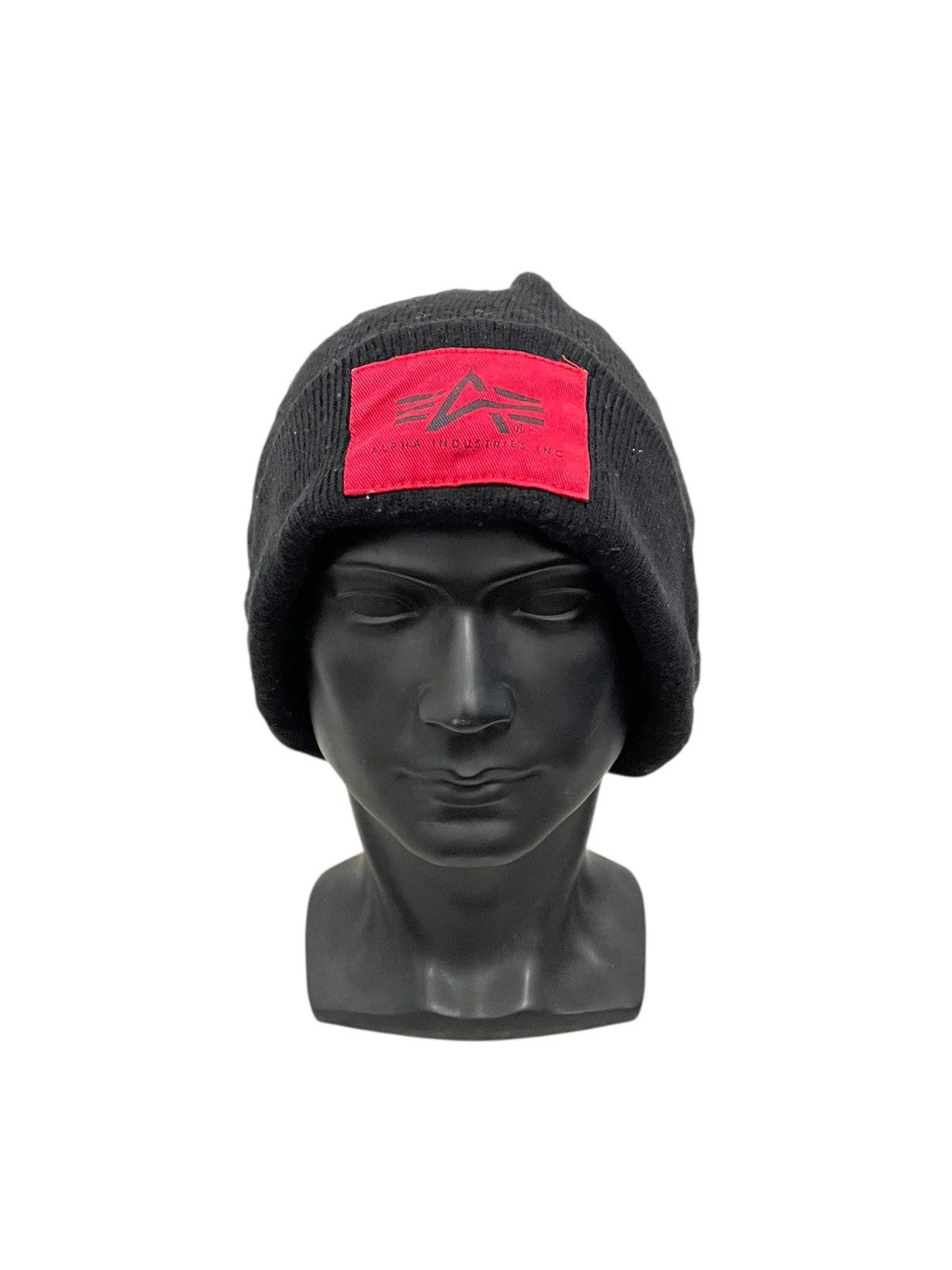 Alpha Industries Alpha industri Big Logo Beanie Hat Size ONE SIZE - 1 Thumbnail
