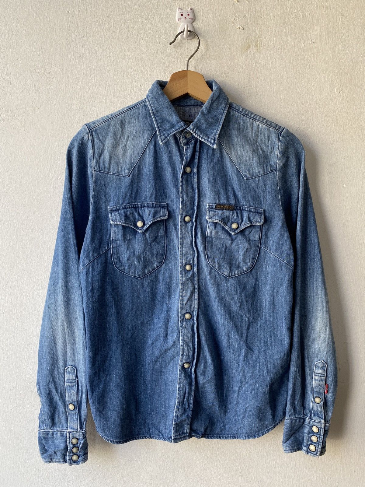 Hysteric Glamour × Japanese Brand Hysteric Glamour Japan Western Design Button Up Shirt Size US S / EU 44-46 / 1 - 3 Thumbnail
