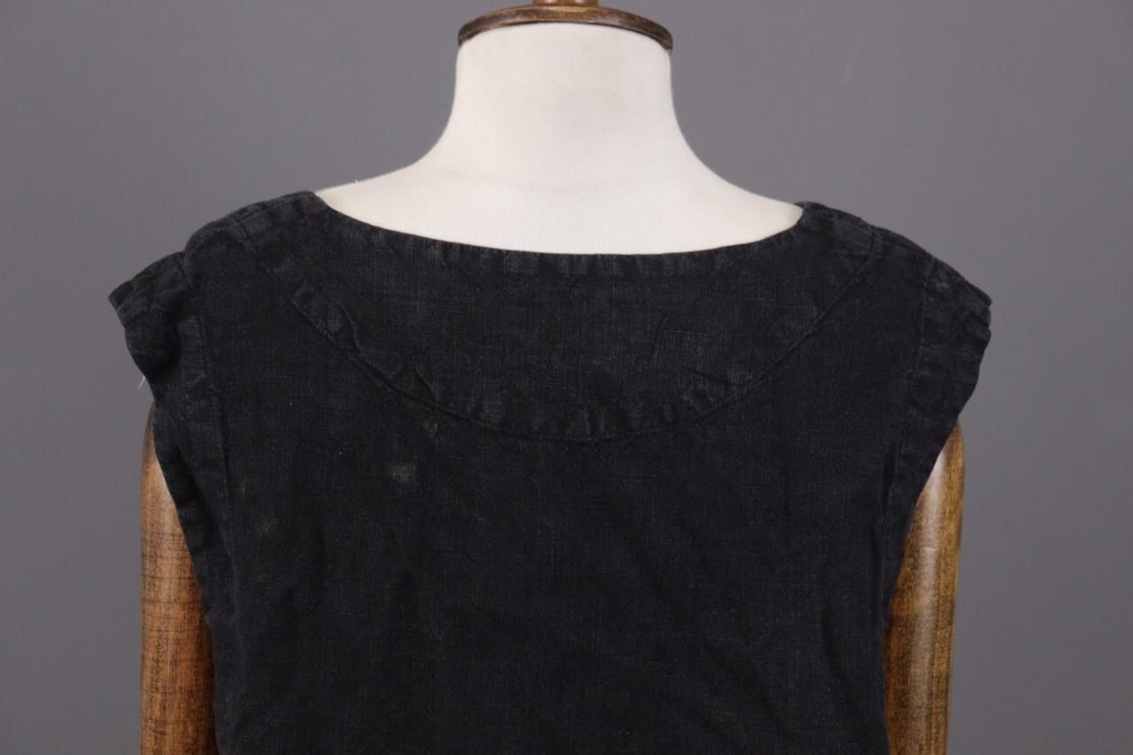 Oscar De La Renta Oska Linen Gray Sleeveless Summer Shirt Blouse Size 3 Size M / US 6-8 / IT 42-44 - 11 Thumbnail