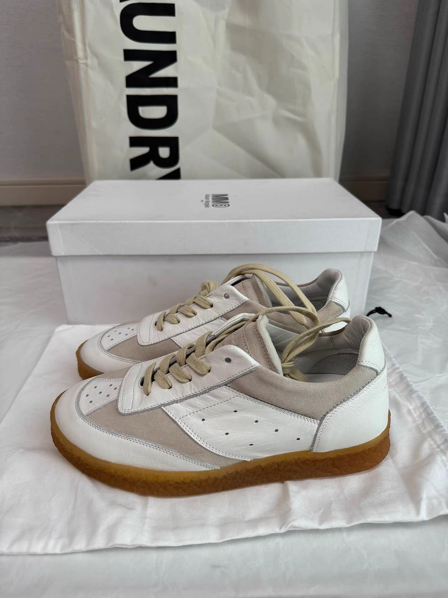 Maison Margiela Maison Margiela Court Low-Top Sneakers K6 Size US 7 / IT 37 - 3 Thumbnail
