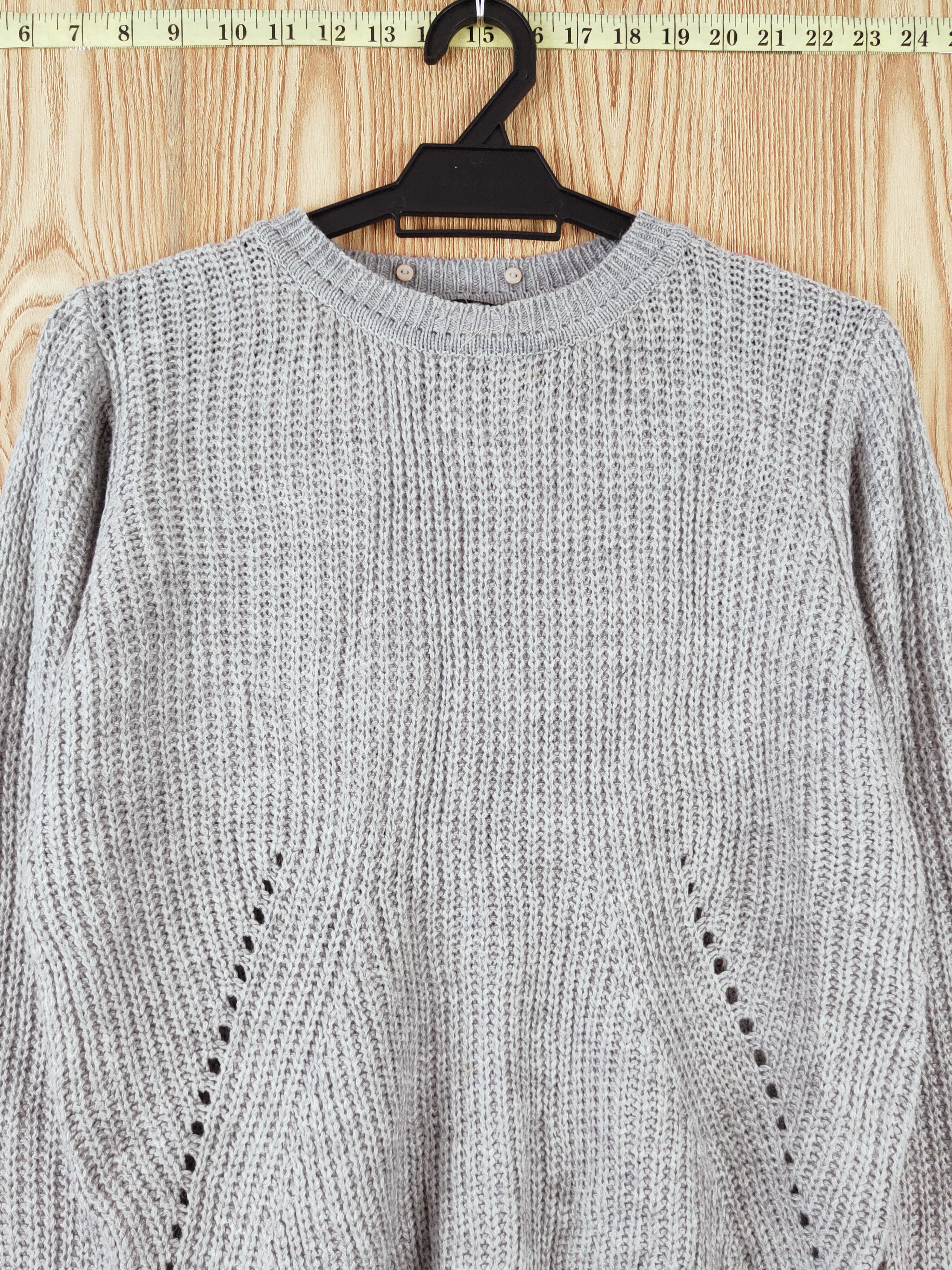 Japanese Brand × Vintage Ingni Gray Knitwear Sweatshirts #W762 Size M / US 6-8 / IT 42-44 - 2 Thumbnail