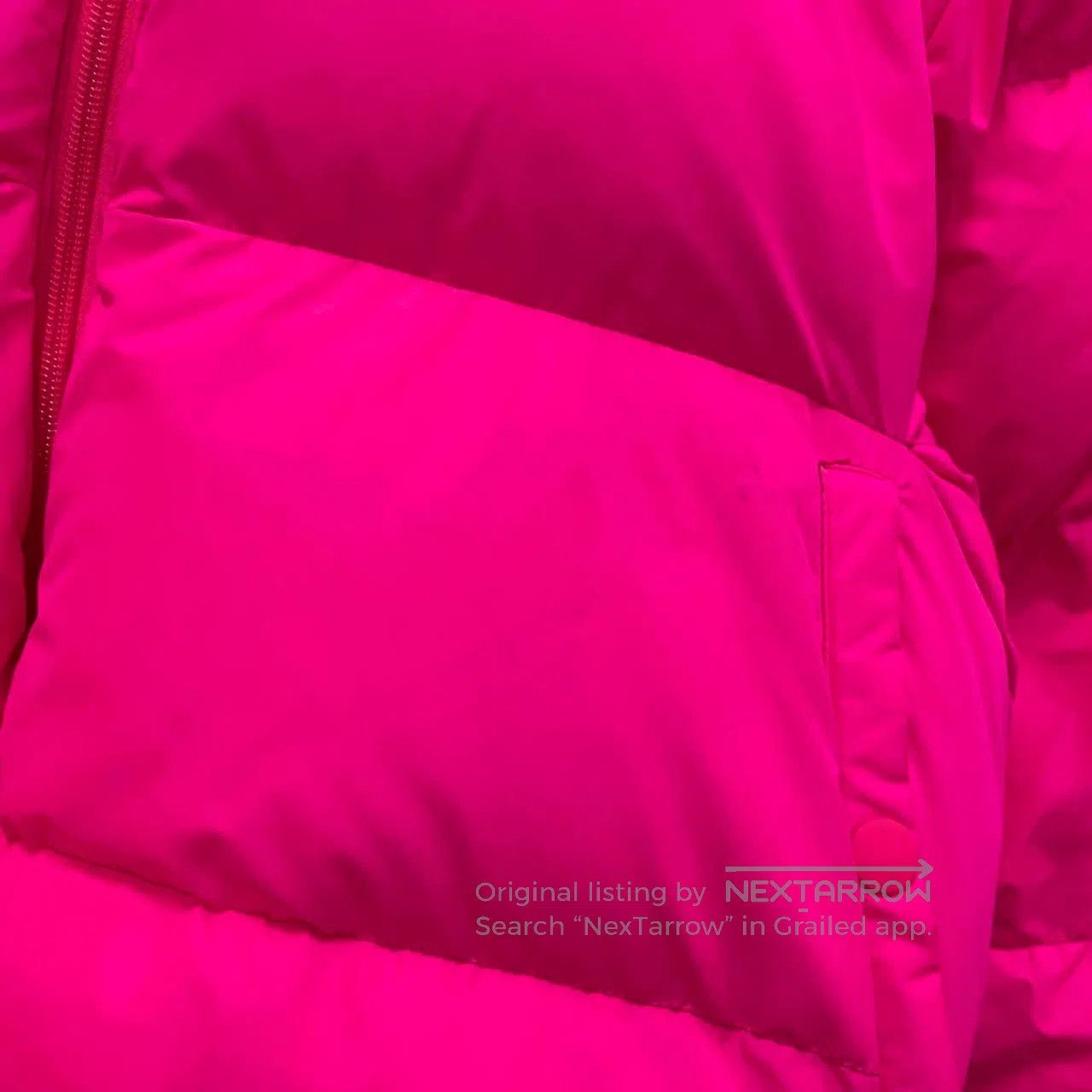 Balenciaga Balenciaga Pink Lock Buckle Print Down Jacket. Size XS / US 0-2 / IT 36-38 - 2 Thumbnail