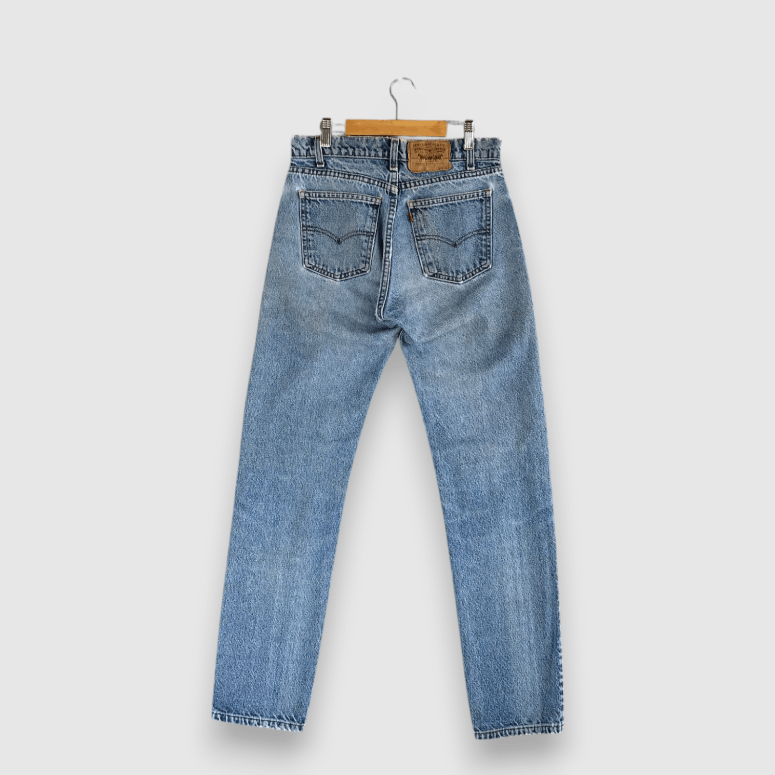 Levi's Vintage 90s Levis Light Wash Jeans Levi's Destroyed Denim Size 28" / US 6 / IT 42 - 2 Thumbnail