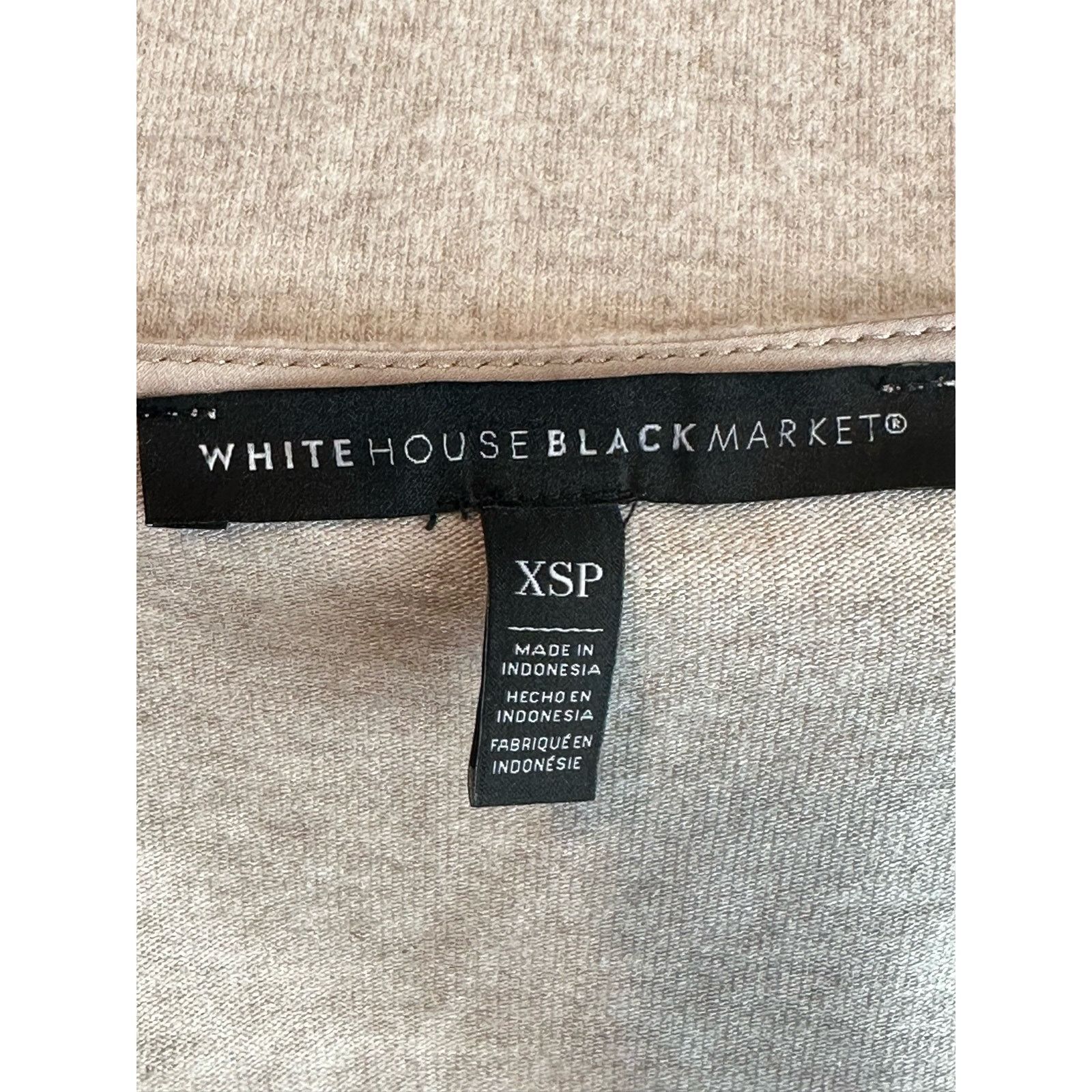 White House Black Market White House Black Market oatmeal tank top size XSP Size XS / US 0-2 / IT 36-38 - 3 Thumbnail