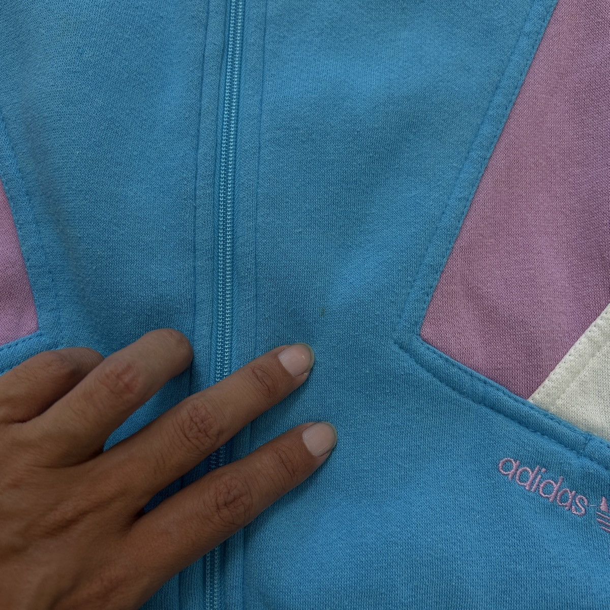 Adidas Vintage adidas Originals 80s/90s Trefoil Track Jacket Size M / US 6-8 / IT 42-44 - 4 Thumbnail