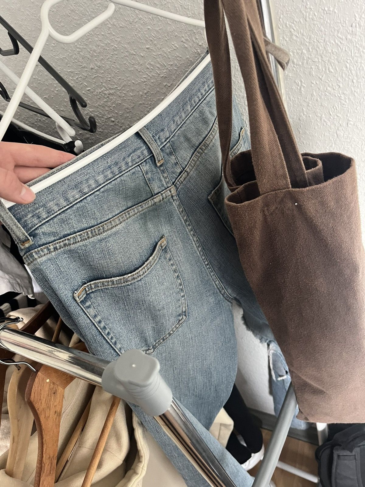 Saint Laurent Paris Saint Laurent Paris Hedi Jeans Size US 31 - 6 Thumbnail