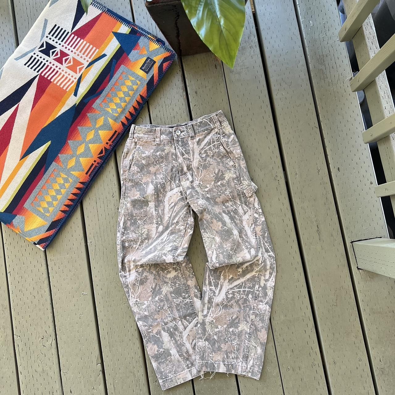Realtree Crazy Vintage Y2K Realtree Camo Carhartt Style Cabella Pants Size US 28 / EU 44 - 2 Thumbnail