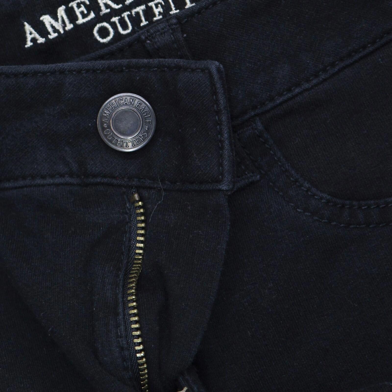 Other American Eagle Stretch Jegging 1678ff69ed1c3c Black 4 Short Size 27" / US 4 / IT 40 - 6 Thumbnail