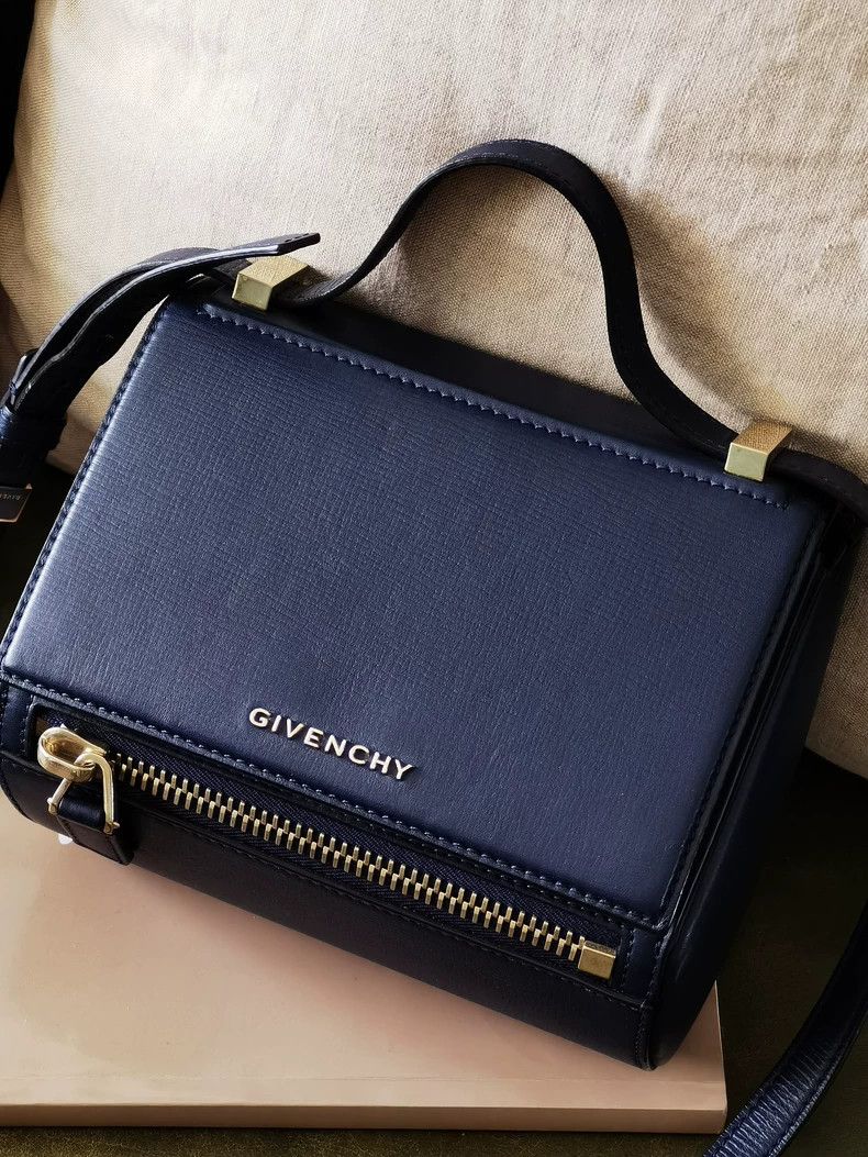 Givenchy Pandora box bag deep blue