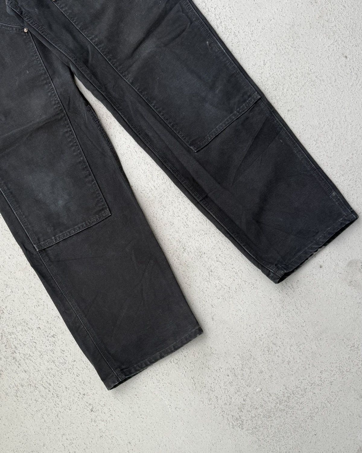 Carhartt Vintage Carhartt Double Knee Pants Distressed Fade 33x32 Size US 33 - 4 Thumbnail
