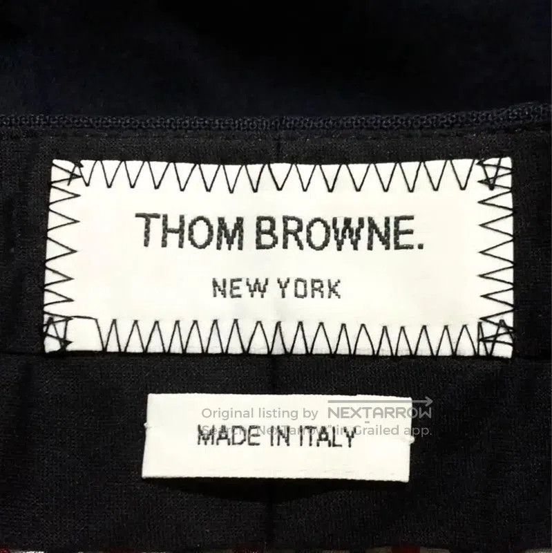 Thom Browne Thom Browne Black Striped Mid-Length Skirt . Size 23" - 7 Thumbnail