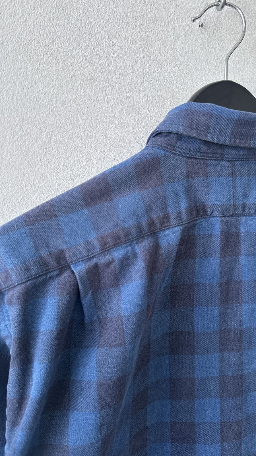 Polo Ralph Lauren Polo Ralph Lauren Blue Buffalo Plaid Flannel Shirt Workwear Size US M / EU 48-50 / 2 - 14 Thumbnail