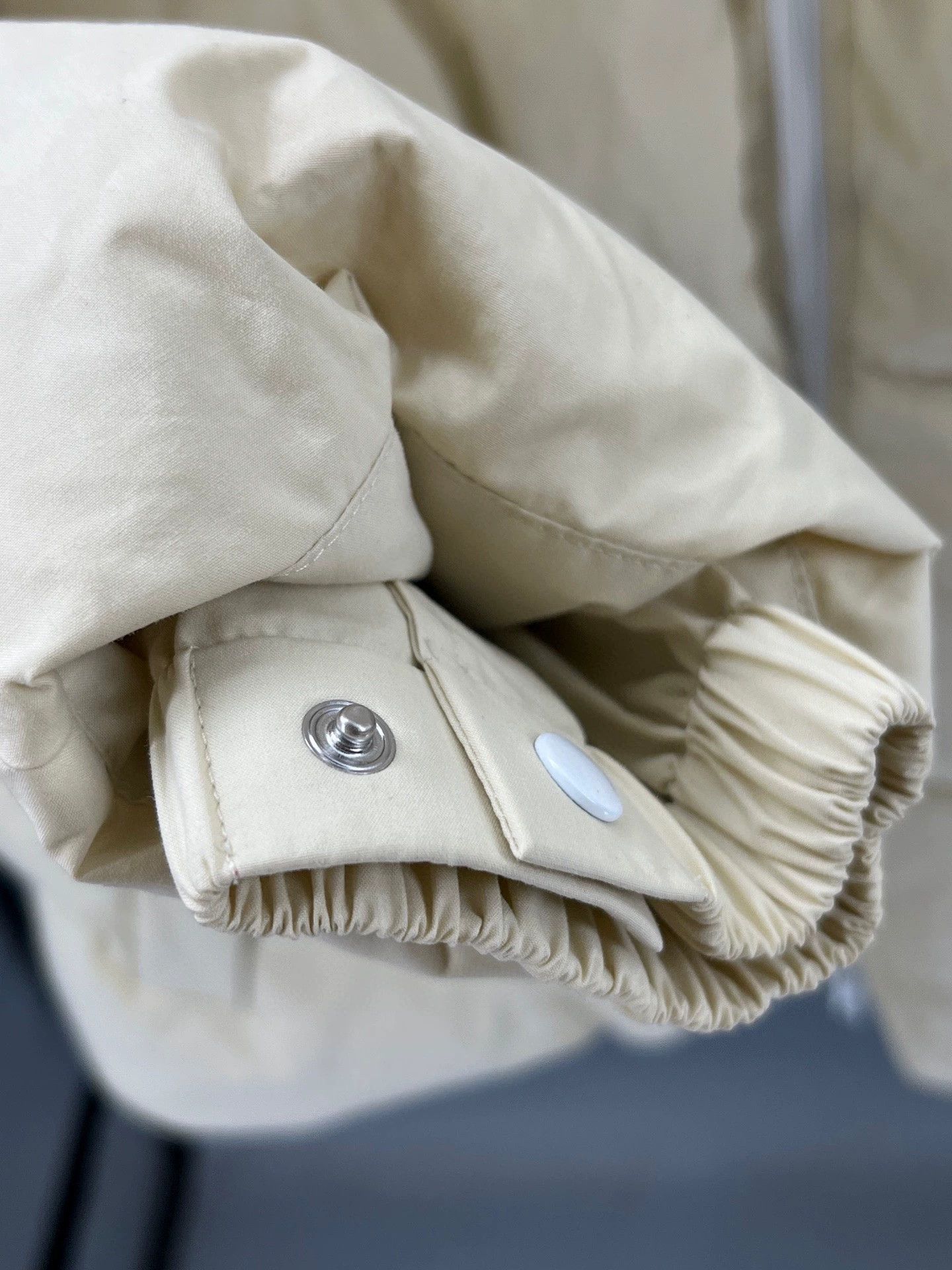 bottega veneta men's beige down jacket