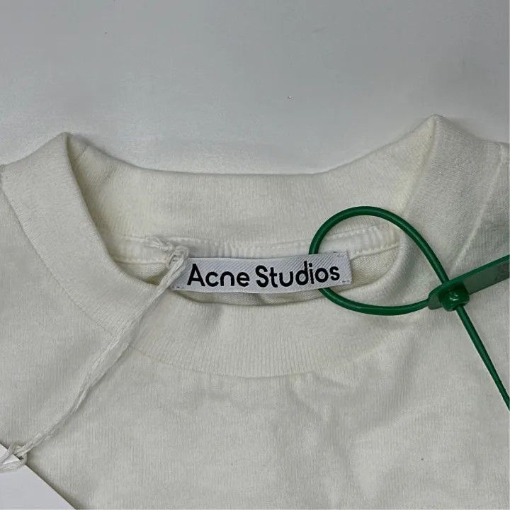 Acne Studios Acne Studios Dragon Embroidered White T-Shirt Size US XS / EU 42 / 0 - 1 Thumbnail
