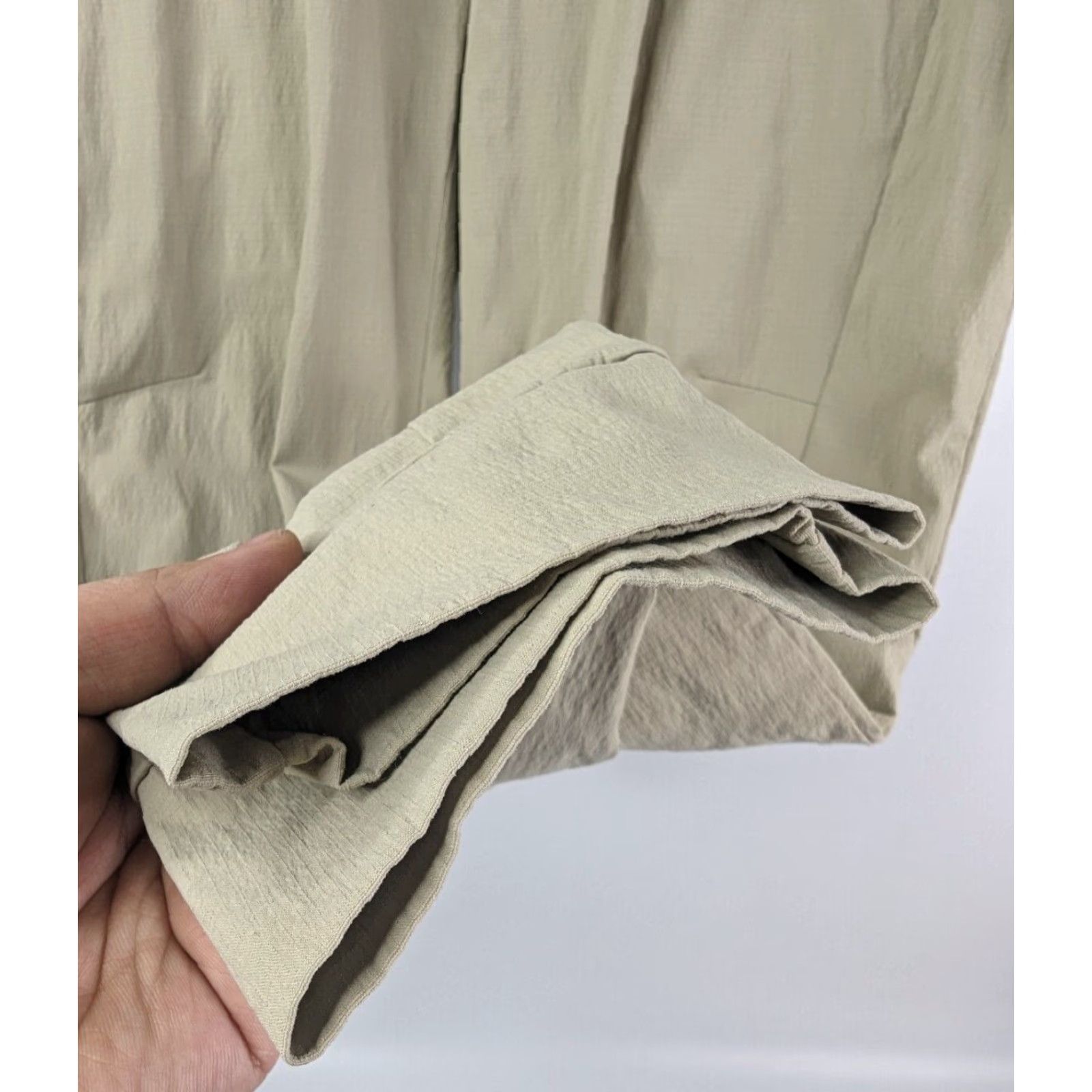 Athleta Athleta Jogger Pant - Trekkie - Women - Size 6 - Beige - Nylon Blend - Drawstring - Activewear Jogger - Regular - Tapered - 405726 - Women’s Size 28" / US 6 / IT 42 - 3 Thumbnail