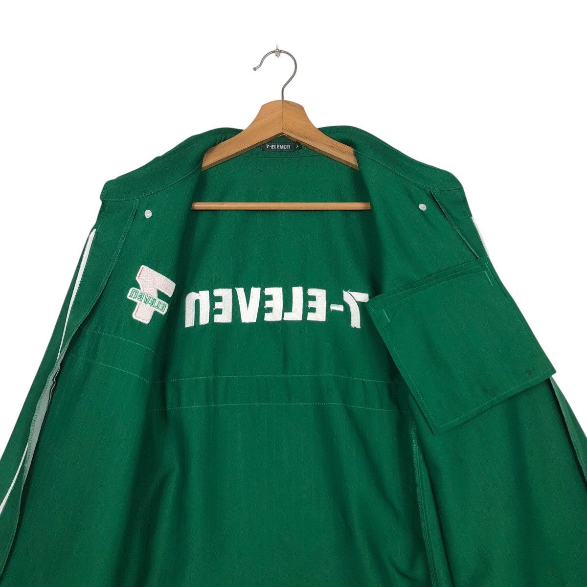 Japanese Brand 📌Vintage Worker Shirt Jacket 7-Eleven Big Logo Size US L / EU 52-54 / 3 - 15 Thumbnail
