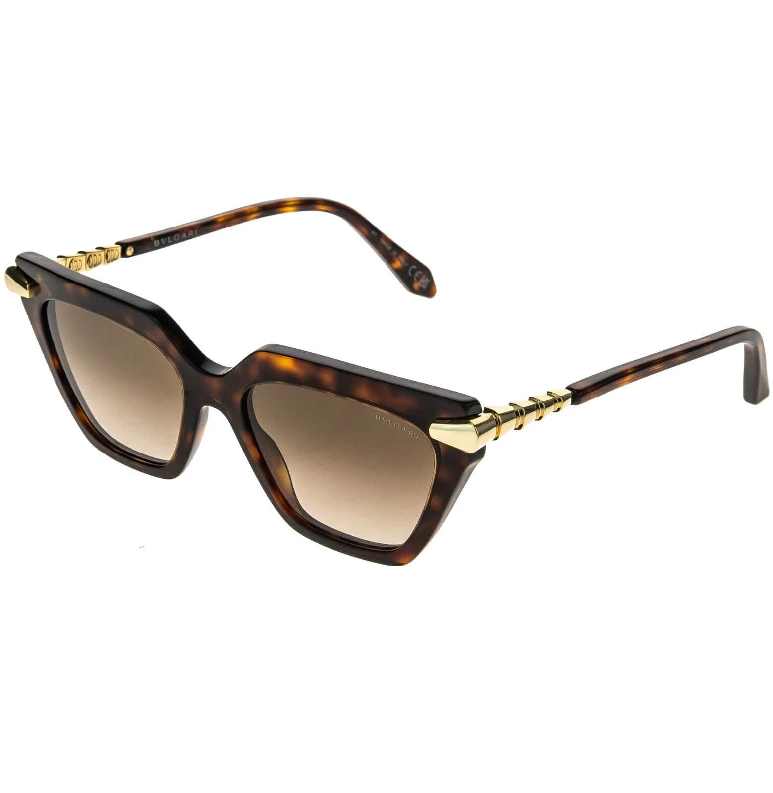 Bvlgari BVLGARI 40031 Serpenti Viper BV40031I Brown Sunglasses 54F Size ONE SIZE - 4 Thumbnail