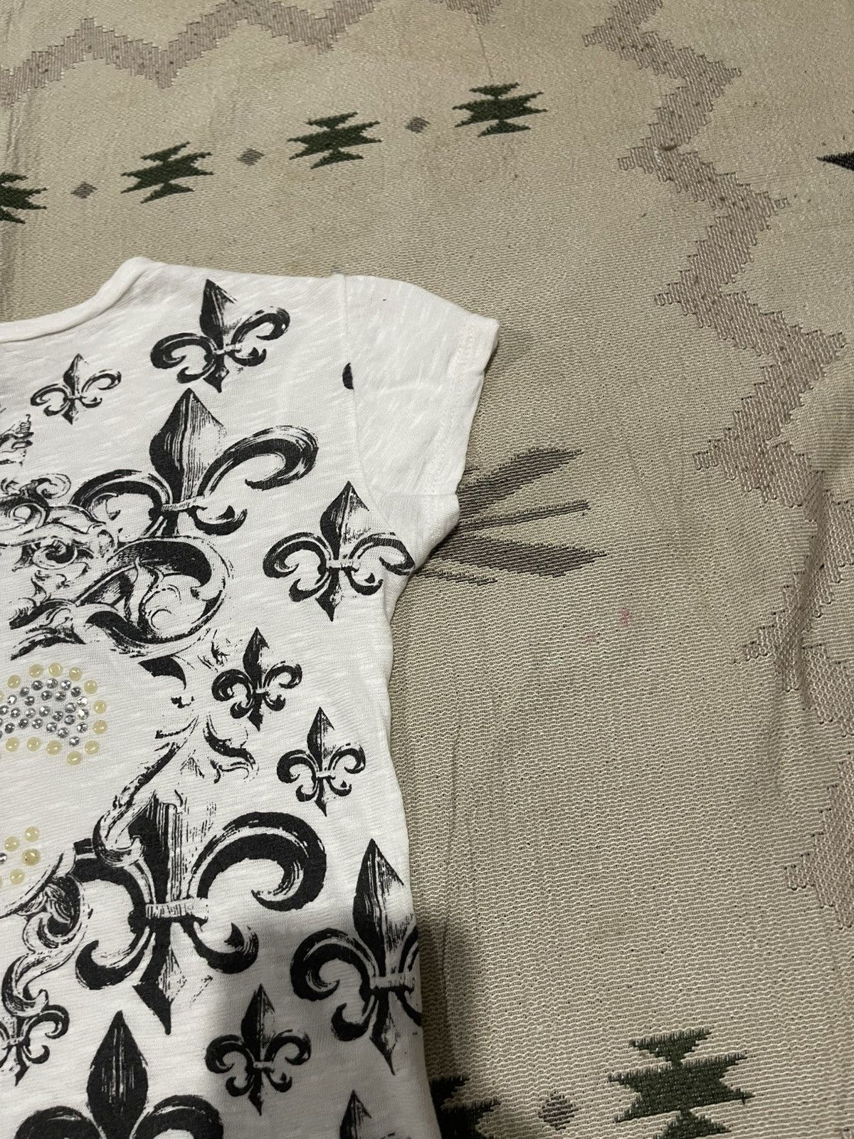 If Six Was Nine 2000s JACOB FLEUR DE LIS SHIRT RARE DESIGN Size M / US 6-8 / IT 42-44 - 12 Thumbnail