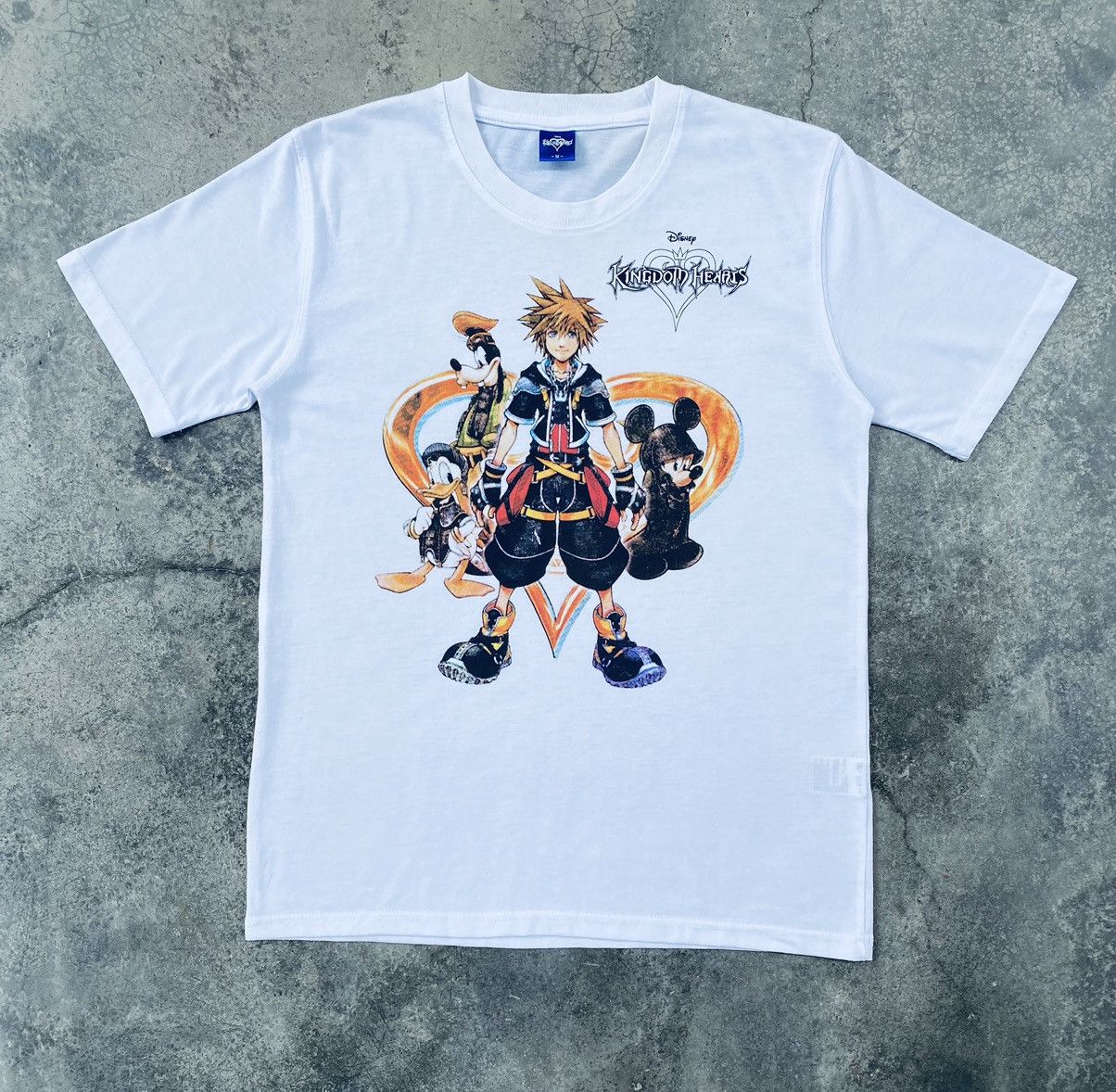 Playstation Vintage Anime Game Disney Kingdom Hearts Tees Rare Size US M / EU 48-50 / 2 - 1 Thumbnail