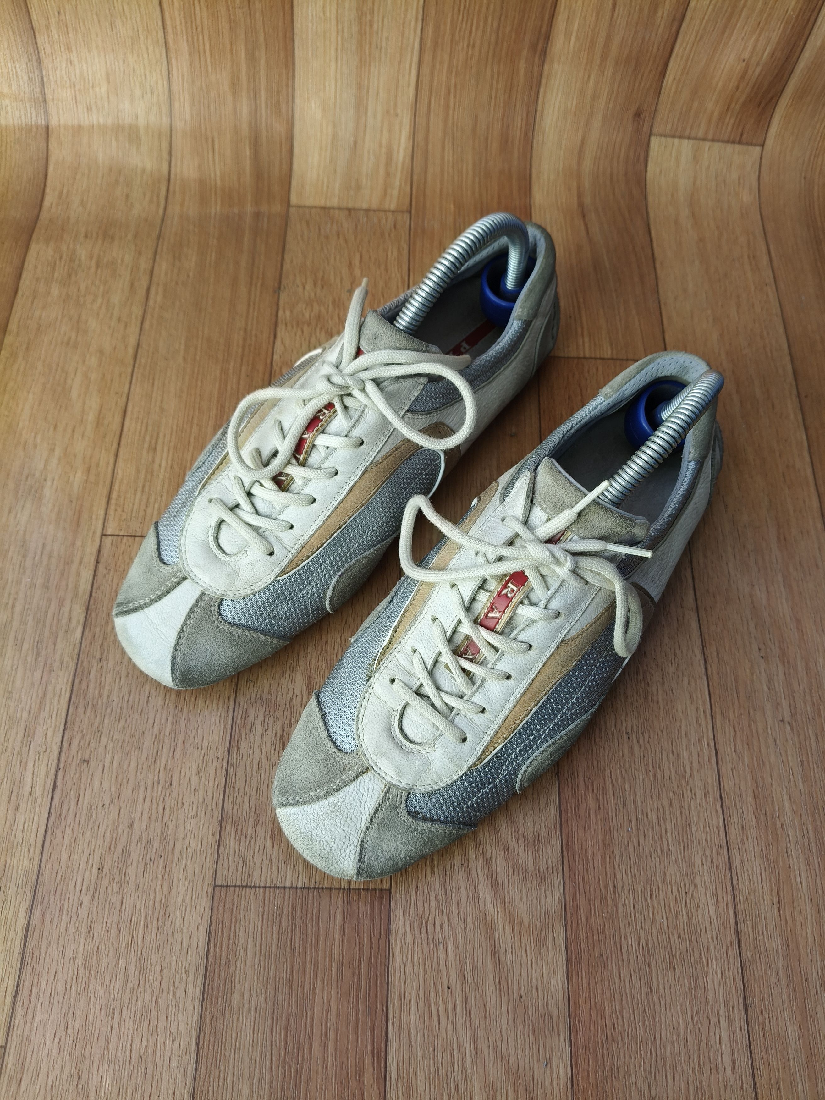 Prada Vintage 2000's Monte Carlo Prada sneakers Size US 5.5 / EU 38 - 8 Thumbnail