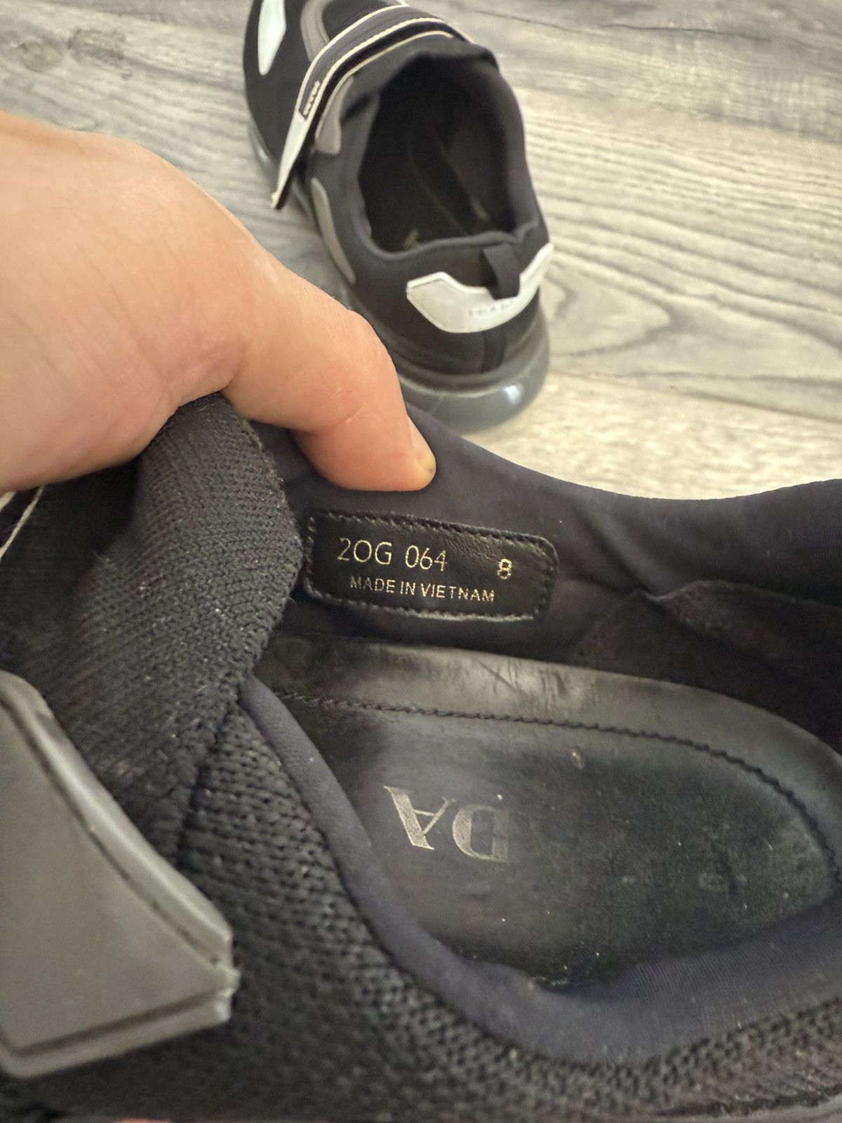 Prada Cloudbust Thunder Sneakers in Black & Grey Size US 9 / EU 42 - 7 Thumbnail