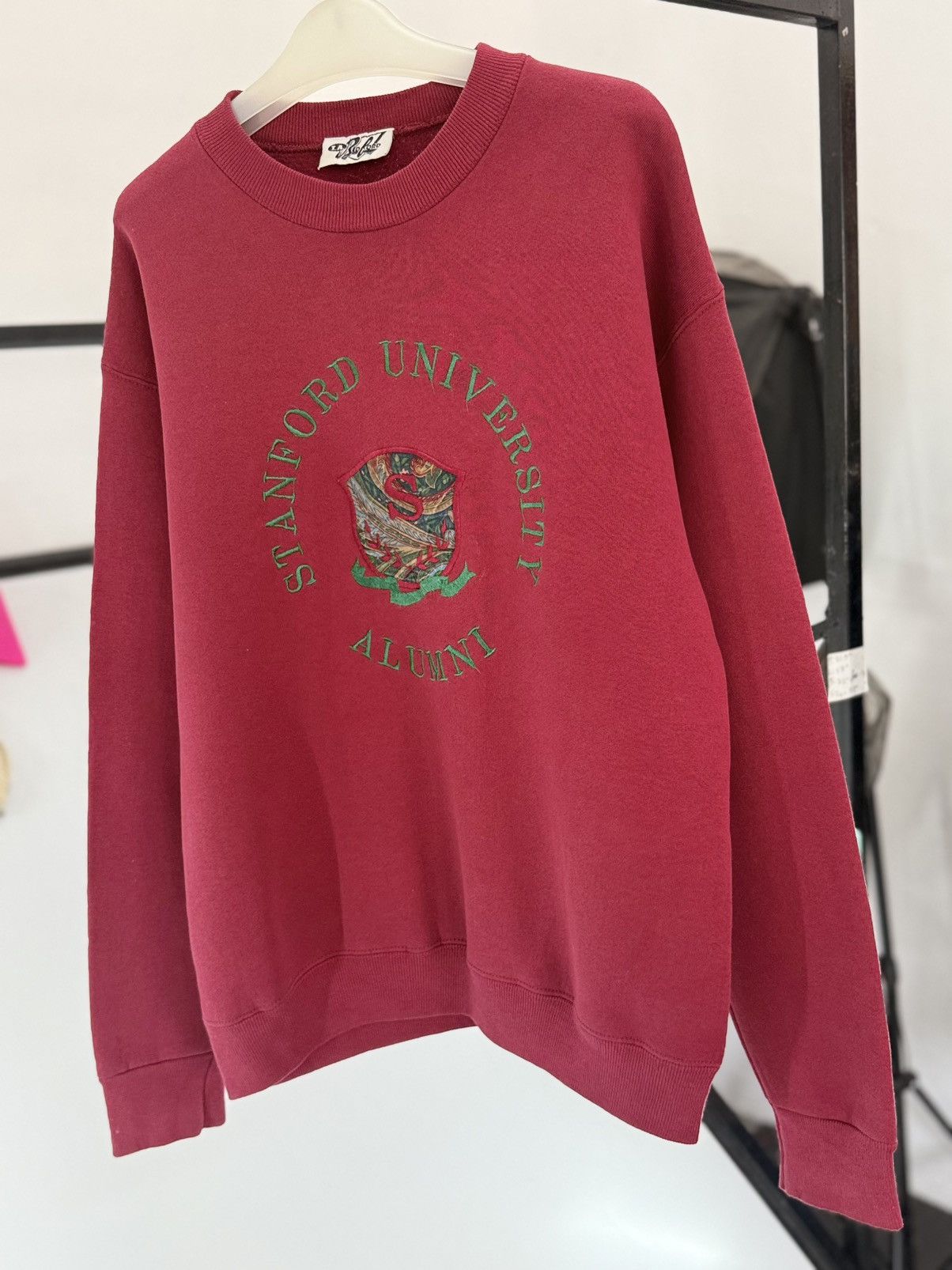 Vintage 🔥 90s Embroidery Collection Stanford's University Sweatshirt Size US S / EU 44-46 / 1 - 4 Thumbnail